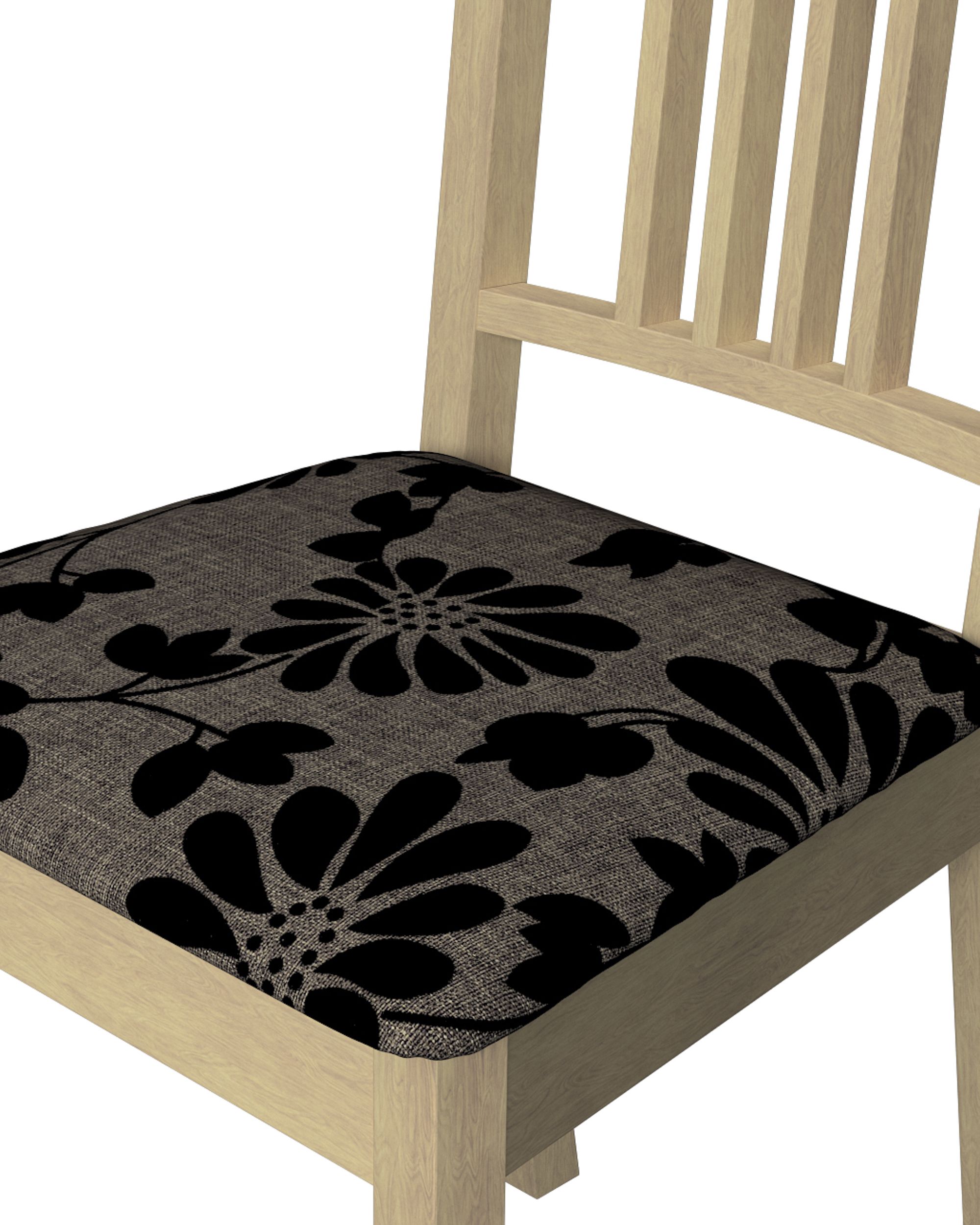 Börje chair seat pad cover colour brown fabric structured, patterned (hover)