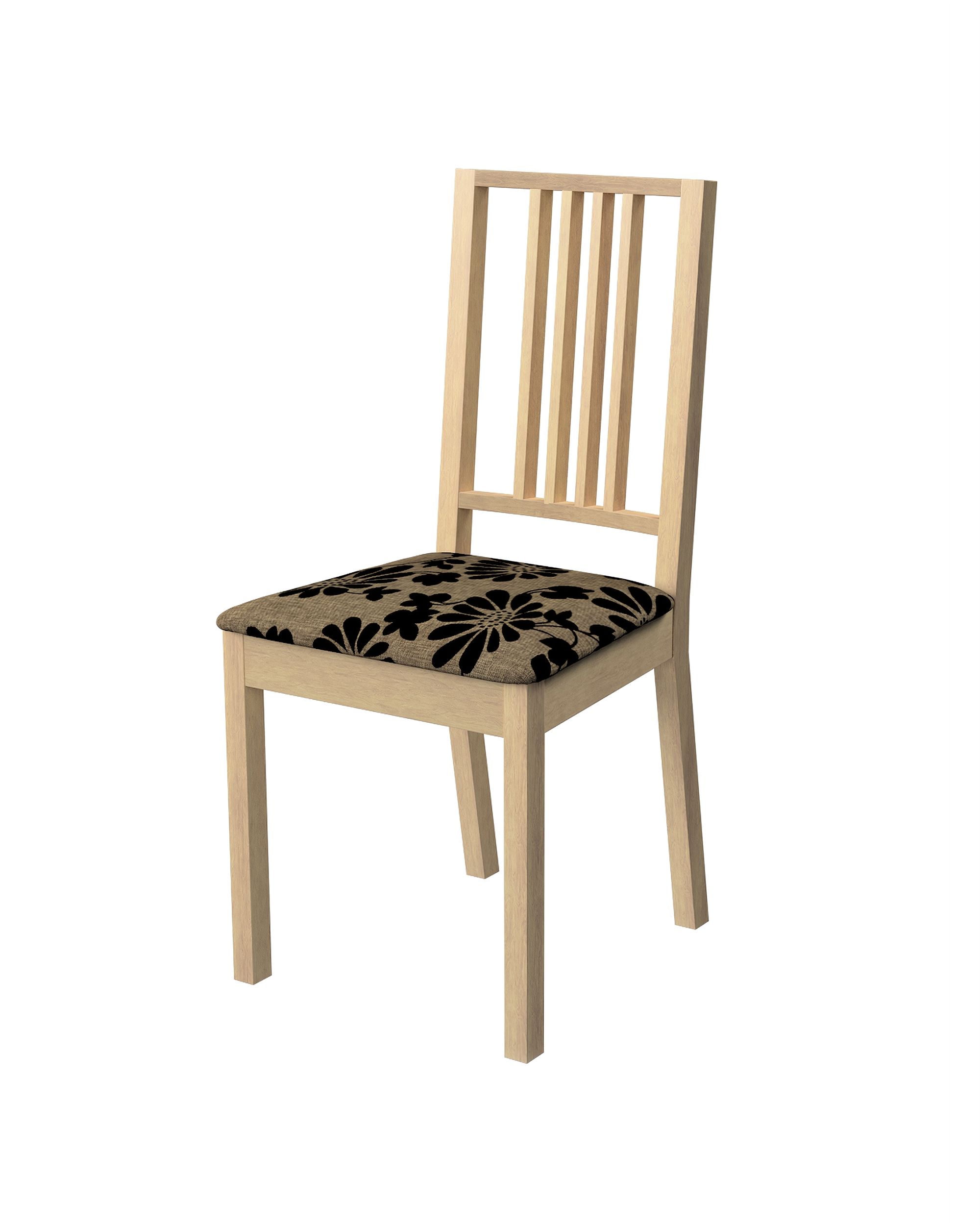 Börje chair seat pad cover colour beige fabric structured, patterned