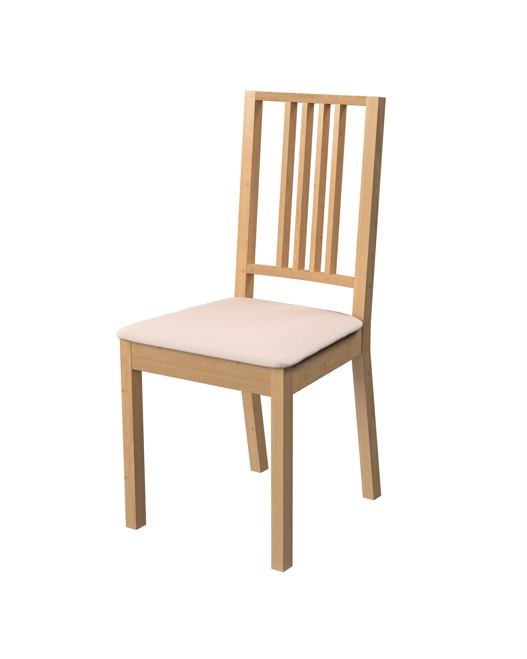 Börje chair seat pad cover colour pink fabric structured