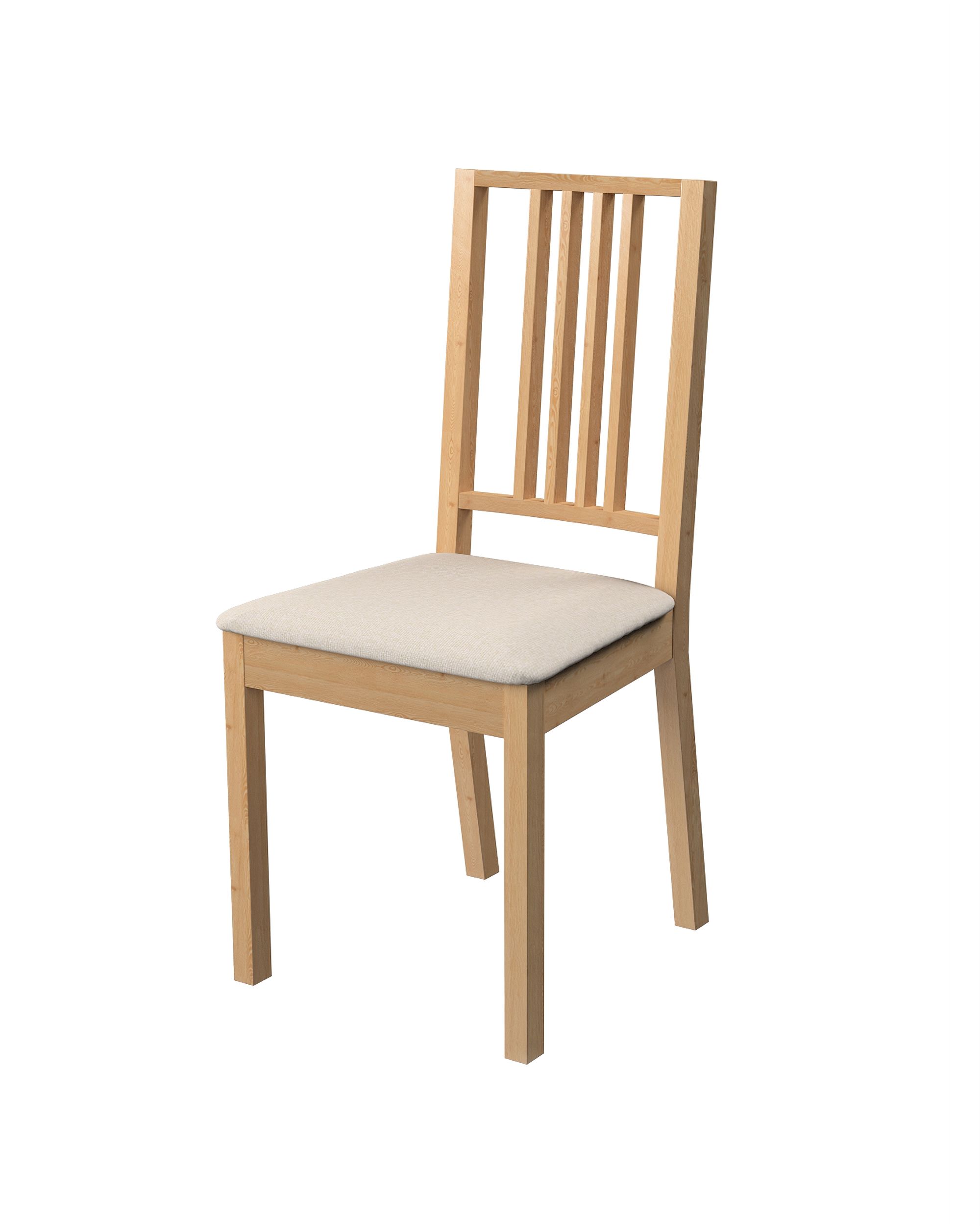 Börje chair seat pad cover colour grey fabric structured