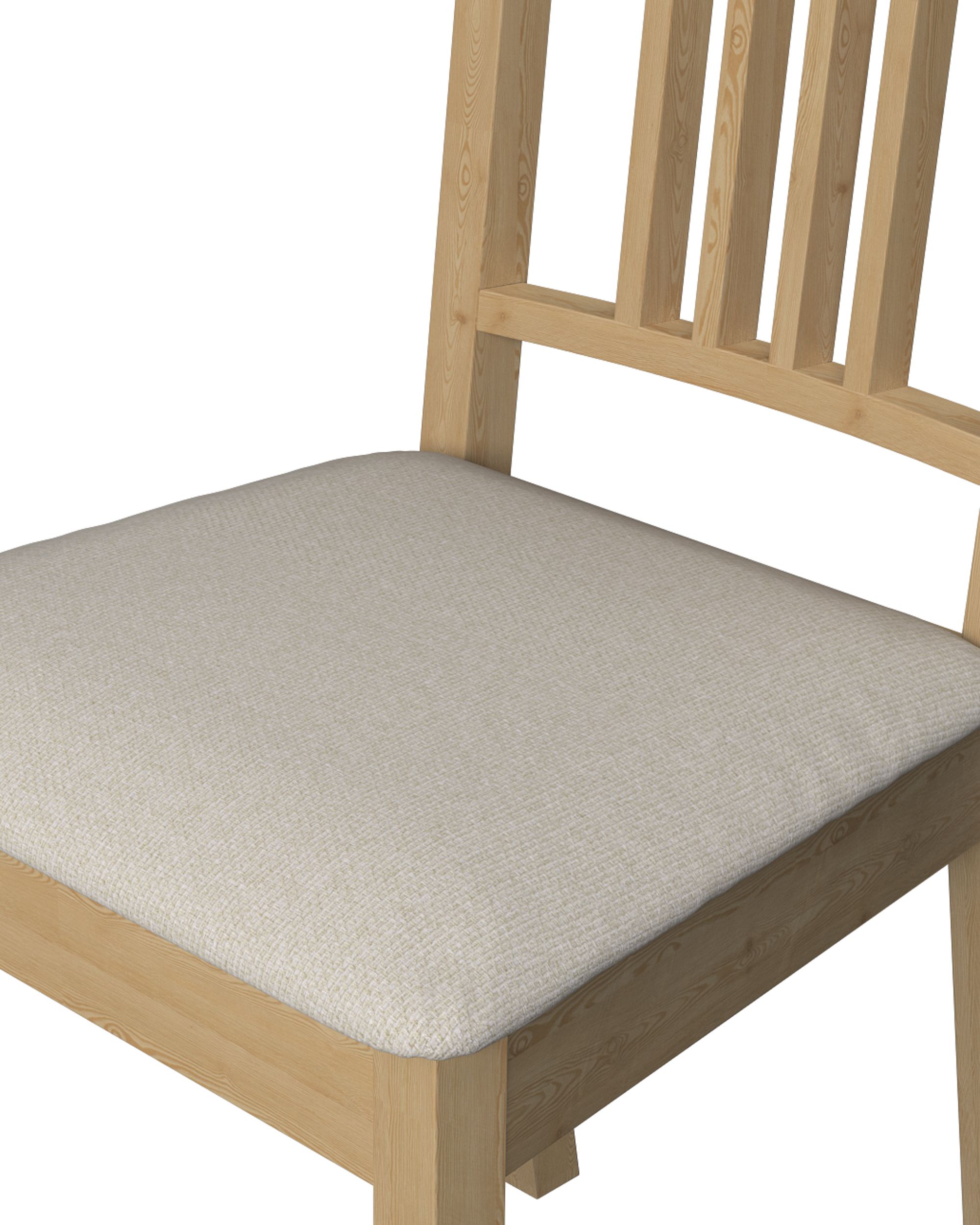 Börje chair seat pad cover colour grey fabric structured (hover)