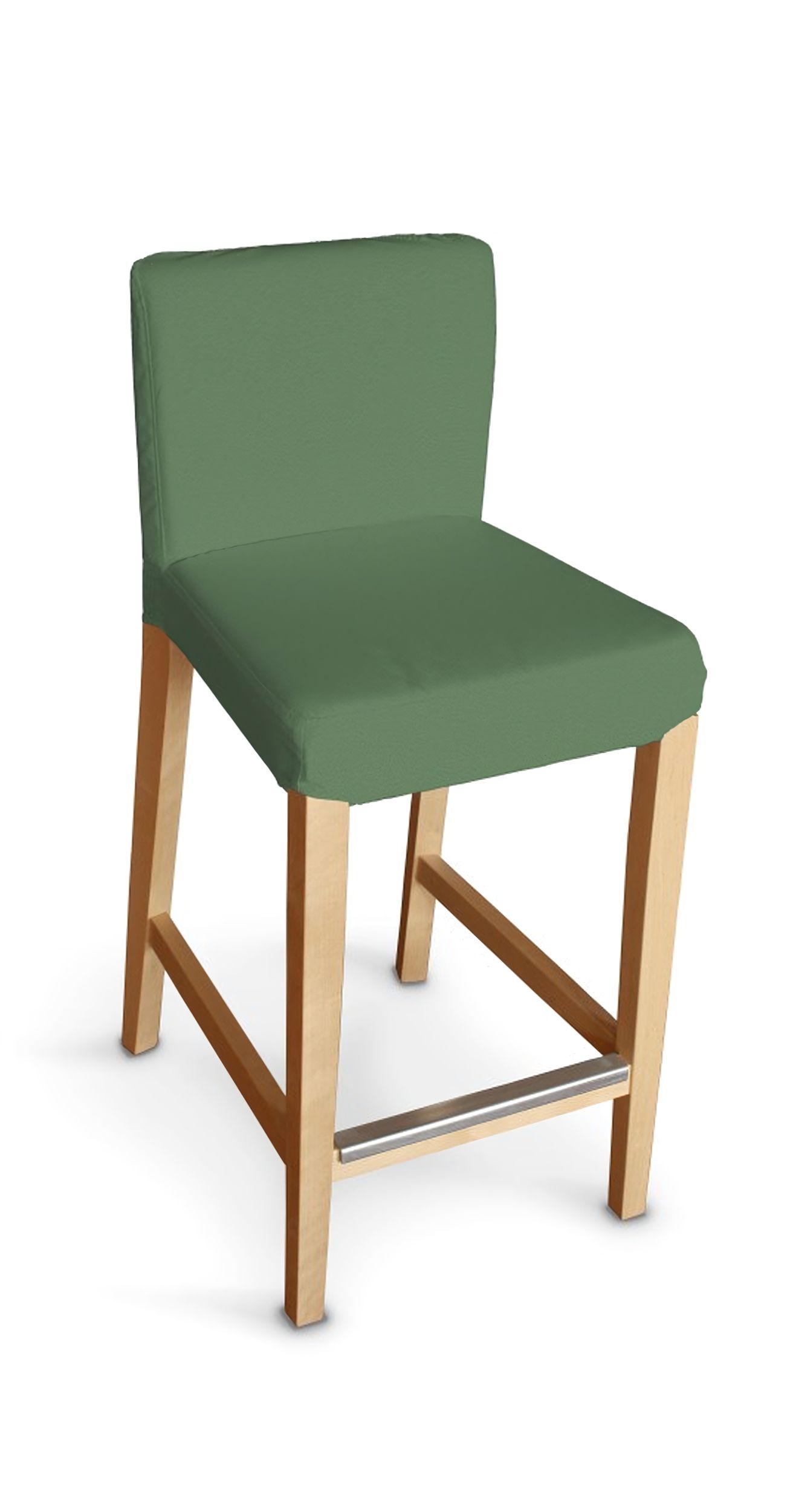 Henriksdal bar stool cover colour green
