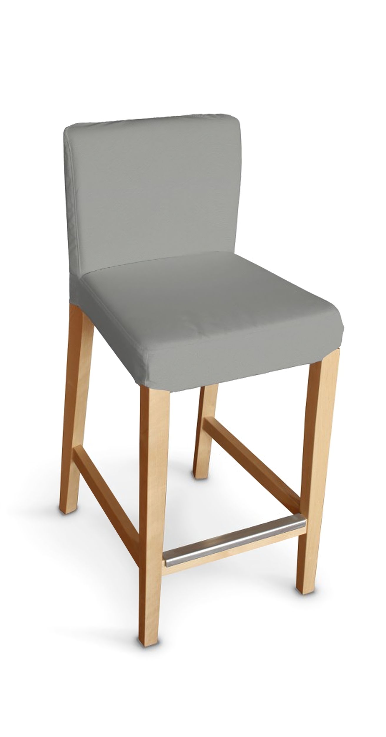 Henriksdal bar stool cover colour grey