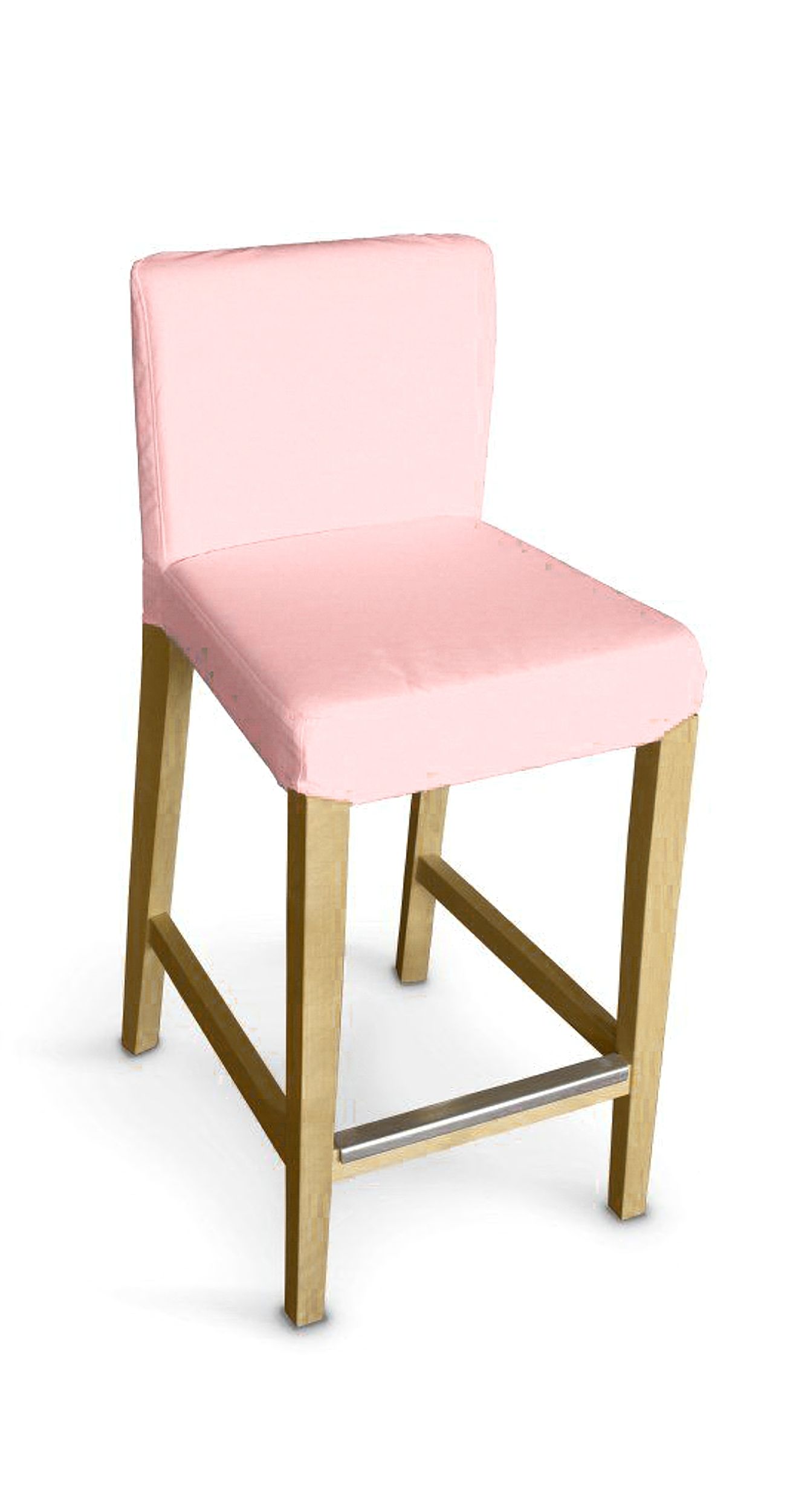 Henriksdal bar stool cover colour pink