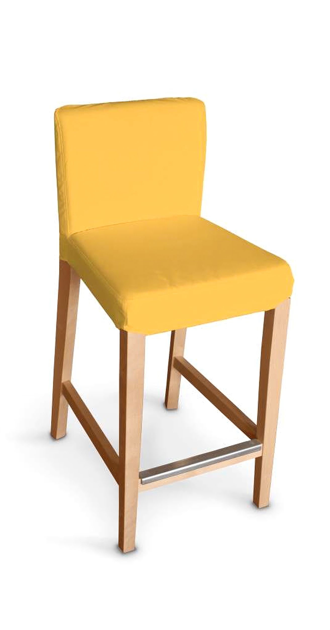 Henriksdal bar stool cover colour yellow