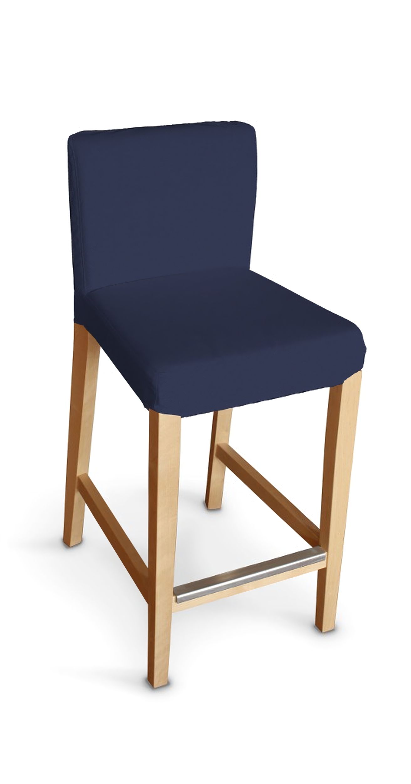 Henriksdal bar stool cover colour navy blue