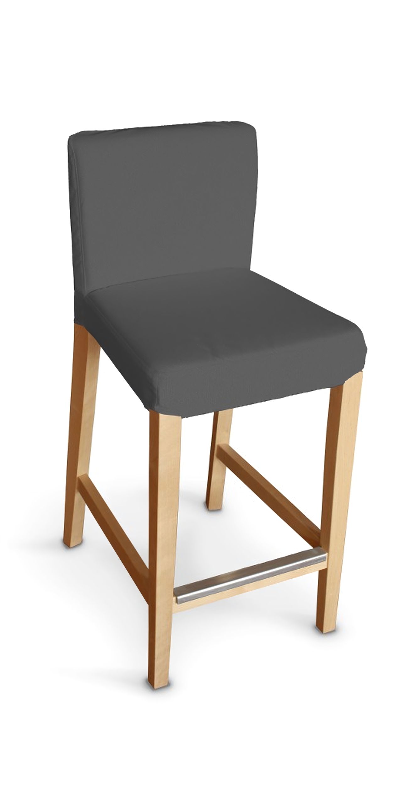 Henriksdal bar stool cover colour grey