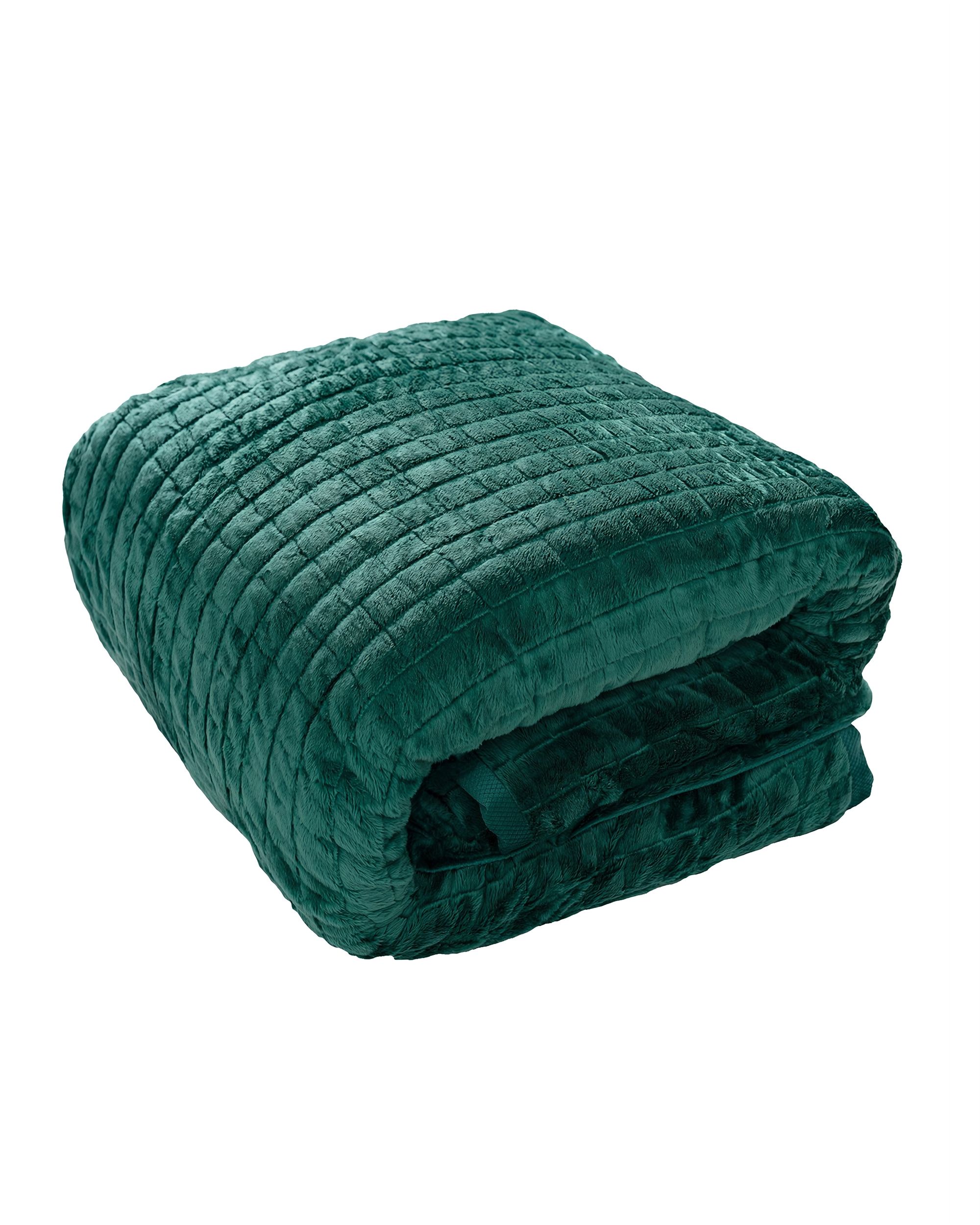 Relax Weighted Blanket 6 kg, 135 × 200 cm, Bottle Green