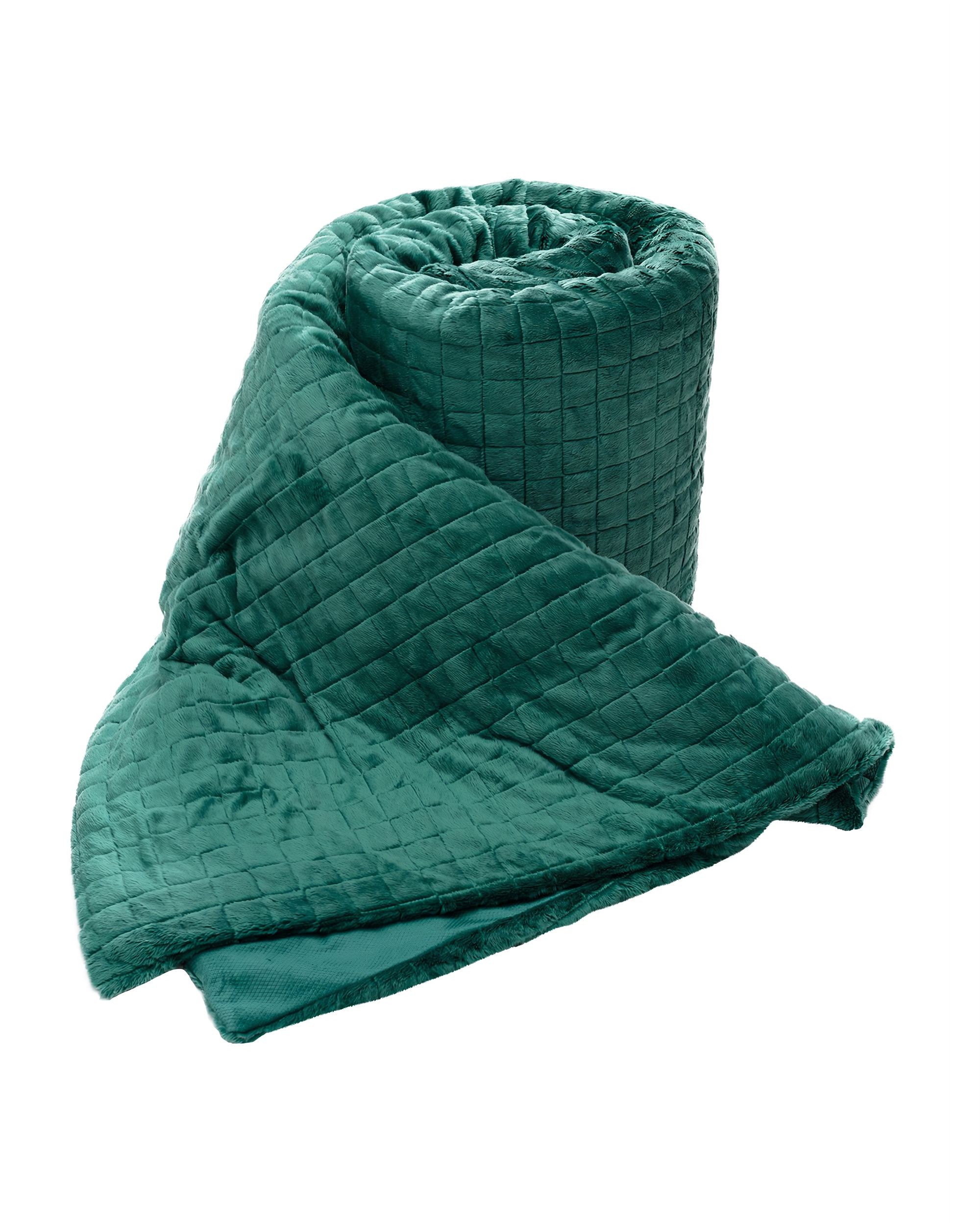 Relax Weighted Blanket 6 kg, 135 × 200 cm, Bottle Green (hover)