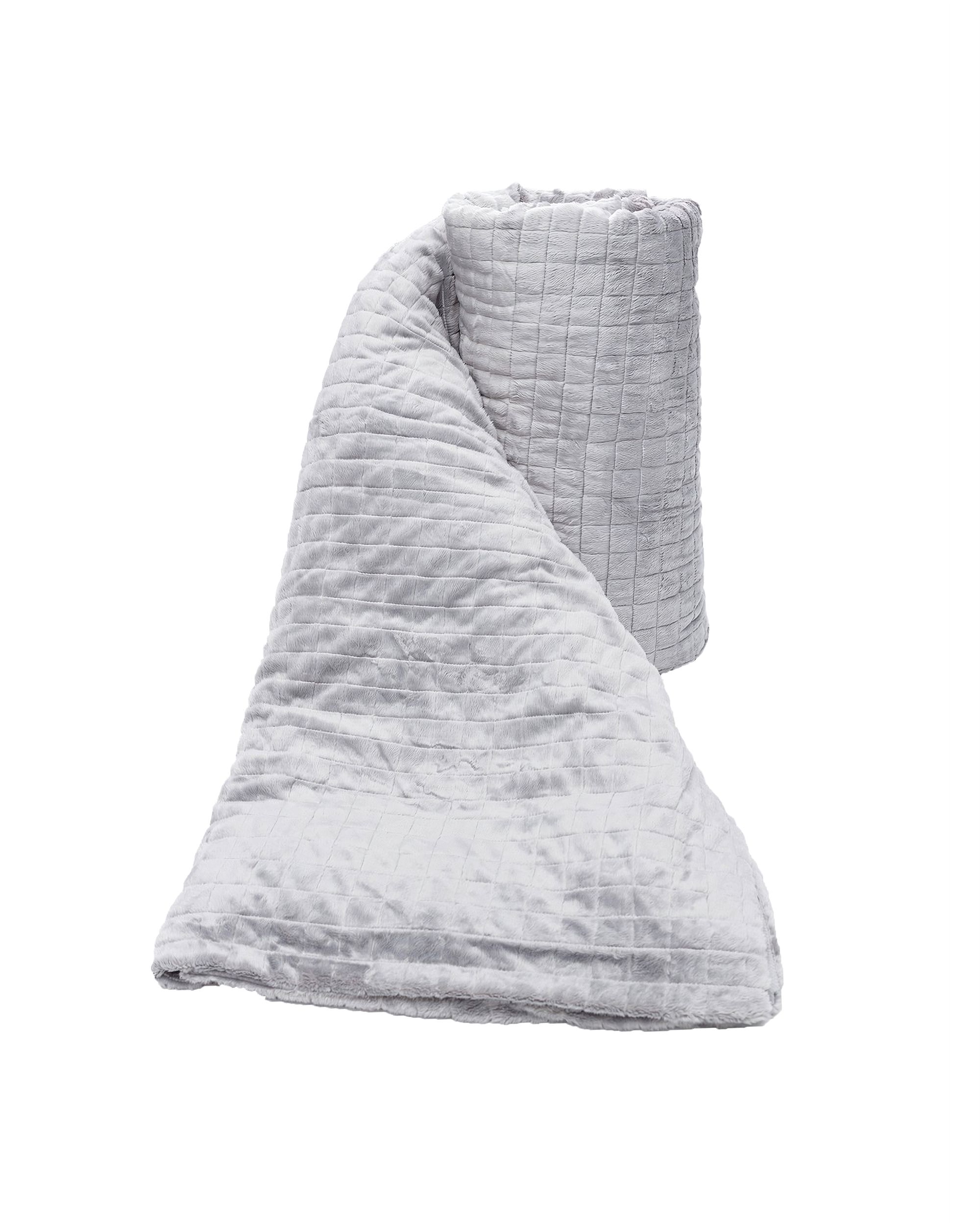 Relax Weighted Blanket 8 kg, 135 × 200 cm, Grey (hover)