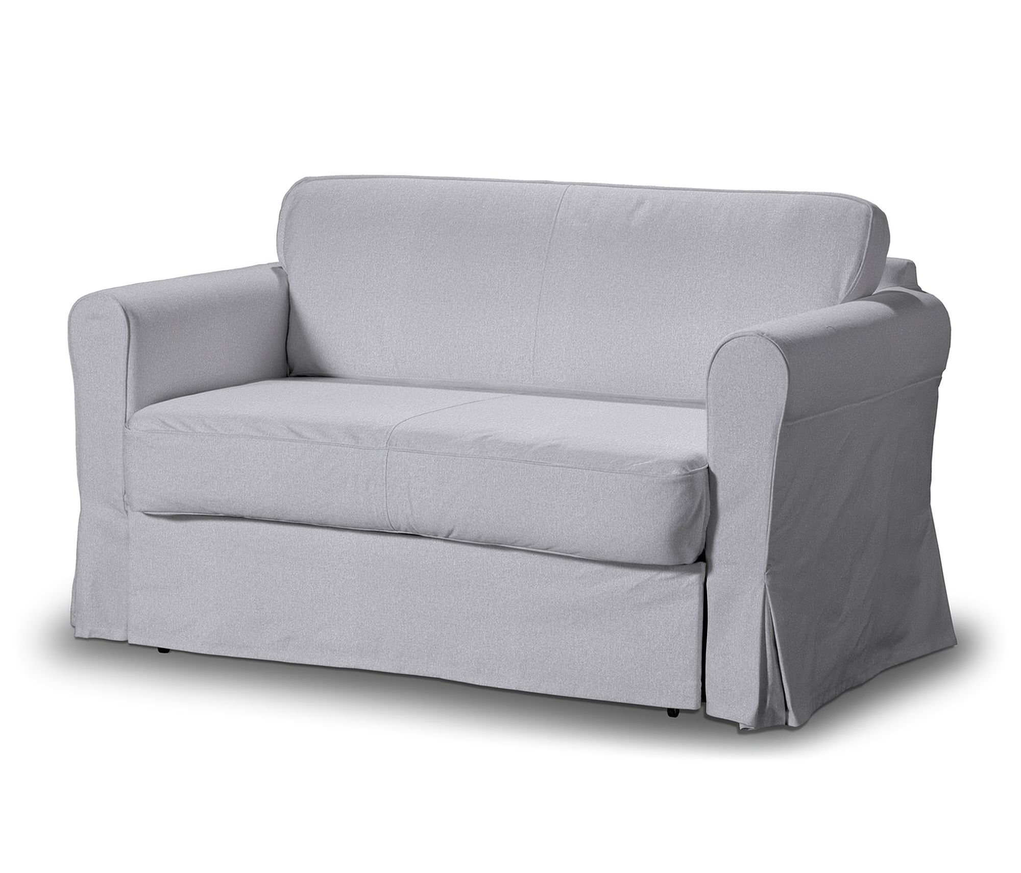 Hagalund sofa bed cover colour grey fabric structured