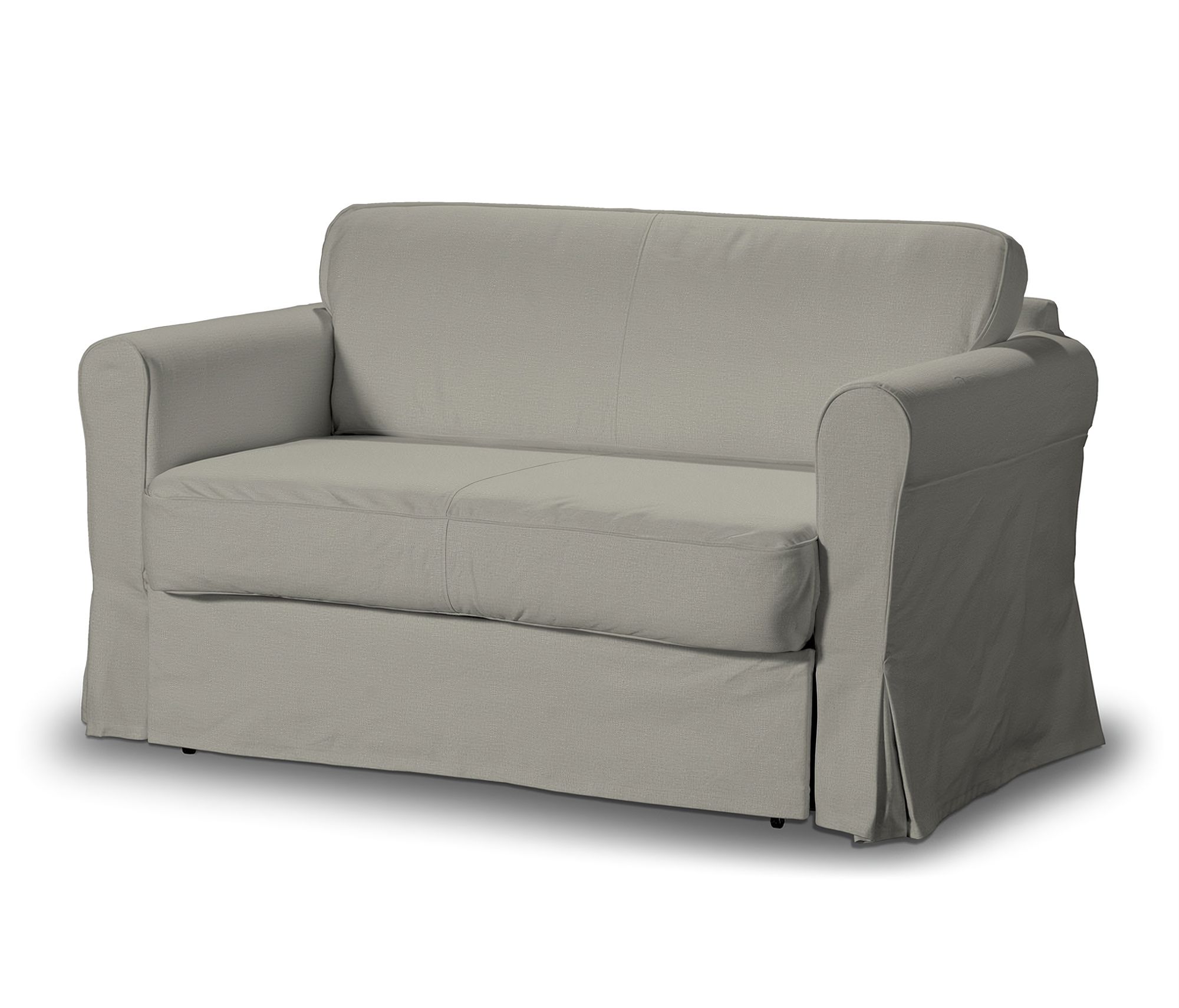 Hagalund sofa bed cover colour green fabric velvet