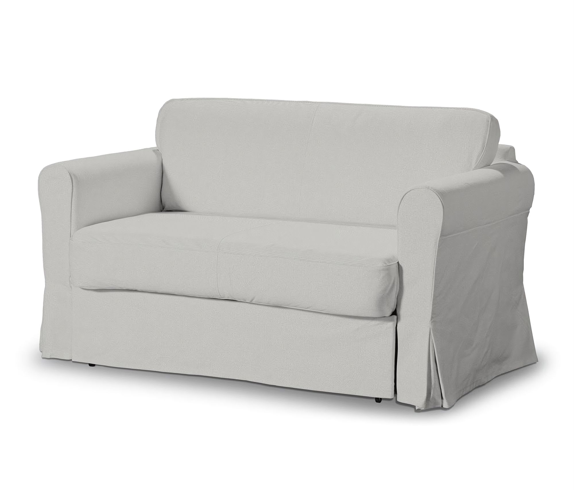 Hagalund sofa bed cover colour grey fabric structured