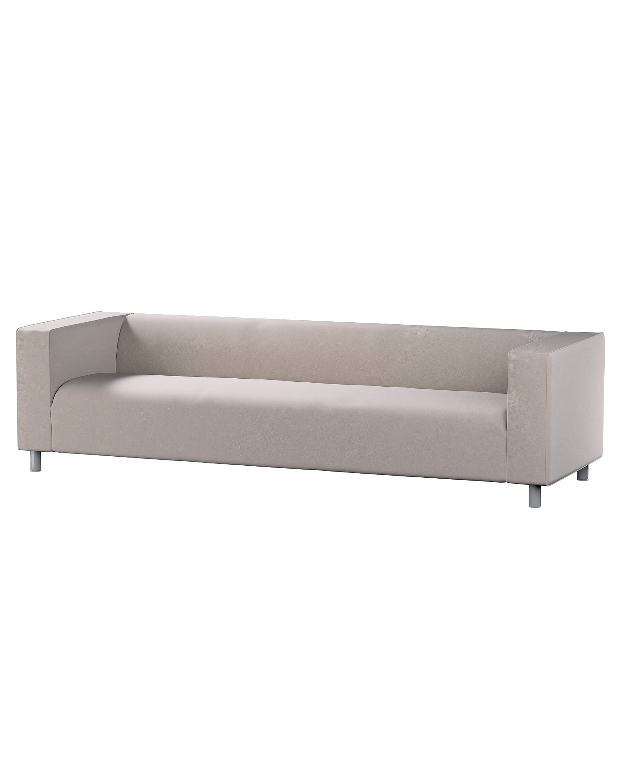 Klippan 4-seater sofa cover colour beige fabric velvet