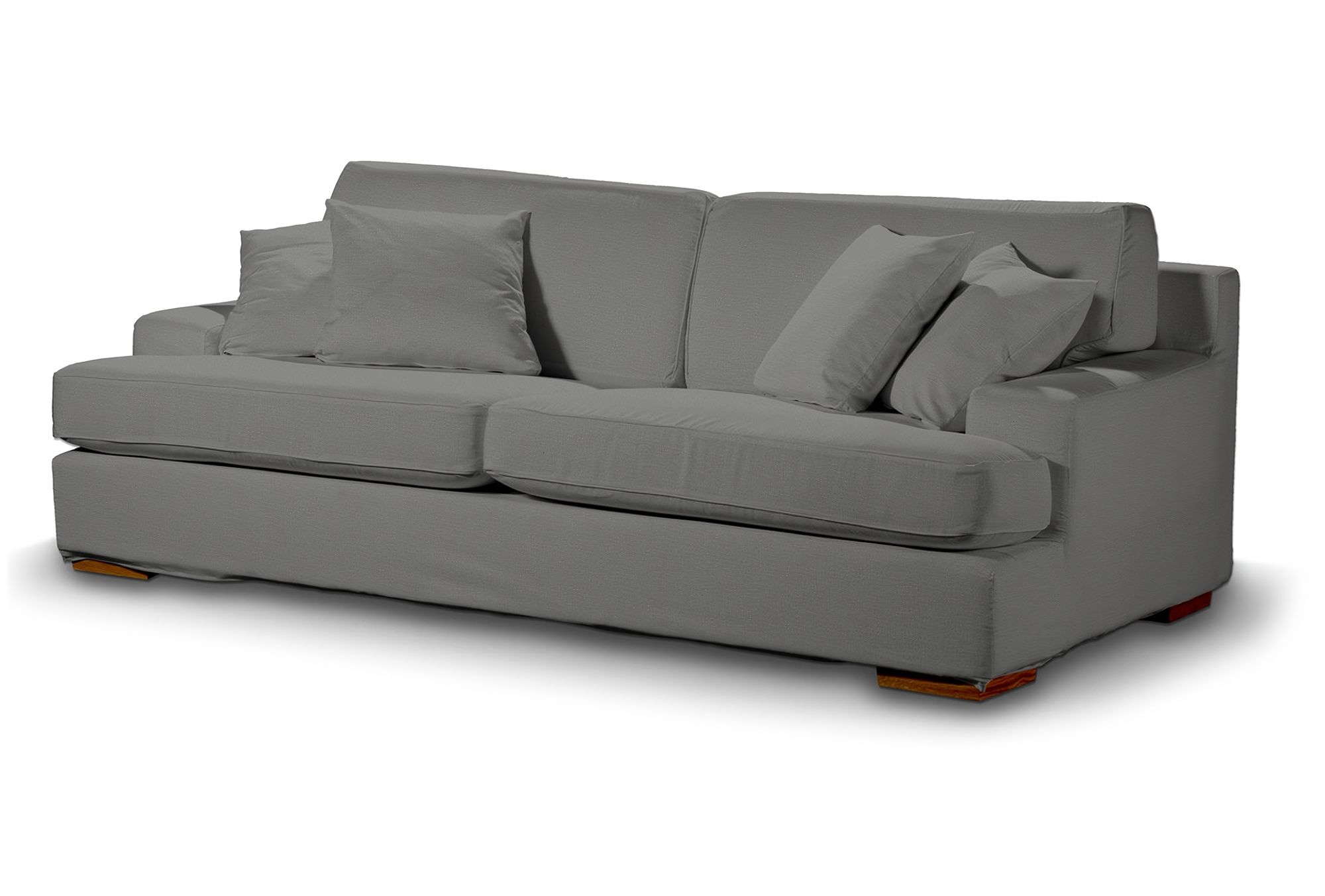 Göteborg sofa cover colour grey fabric velvet