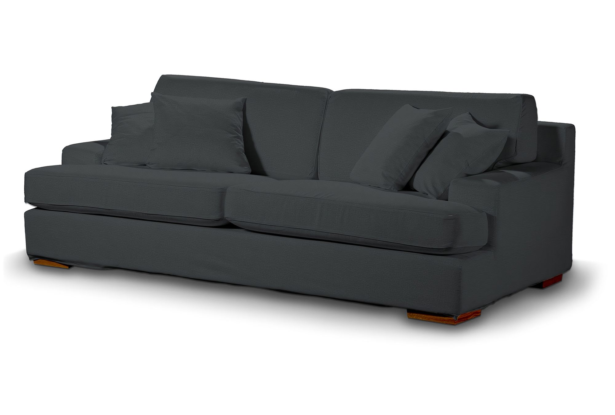 Göteborg sofa cover colour grey fabric velvet
