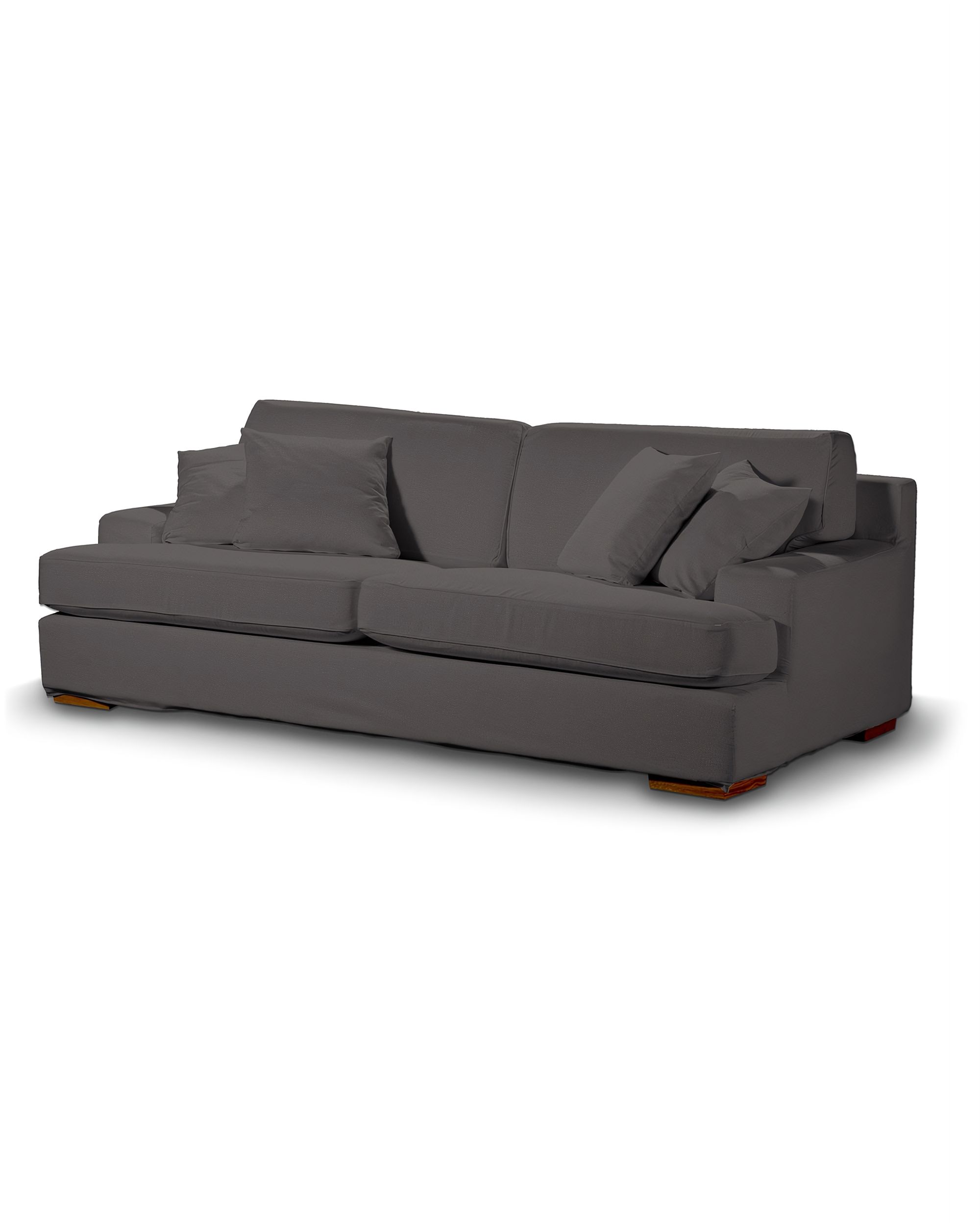 Göteborg sofa cover colour brown fabric velvet