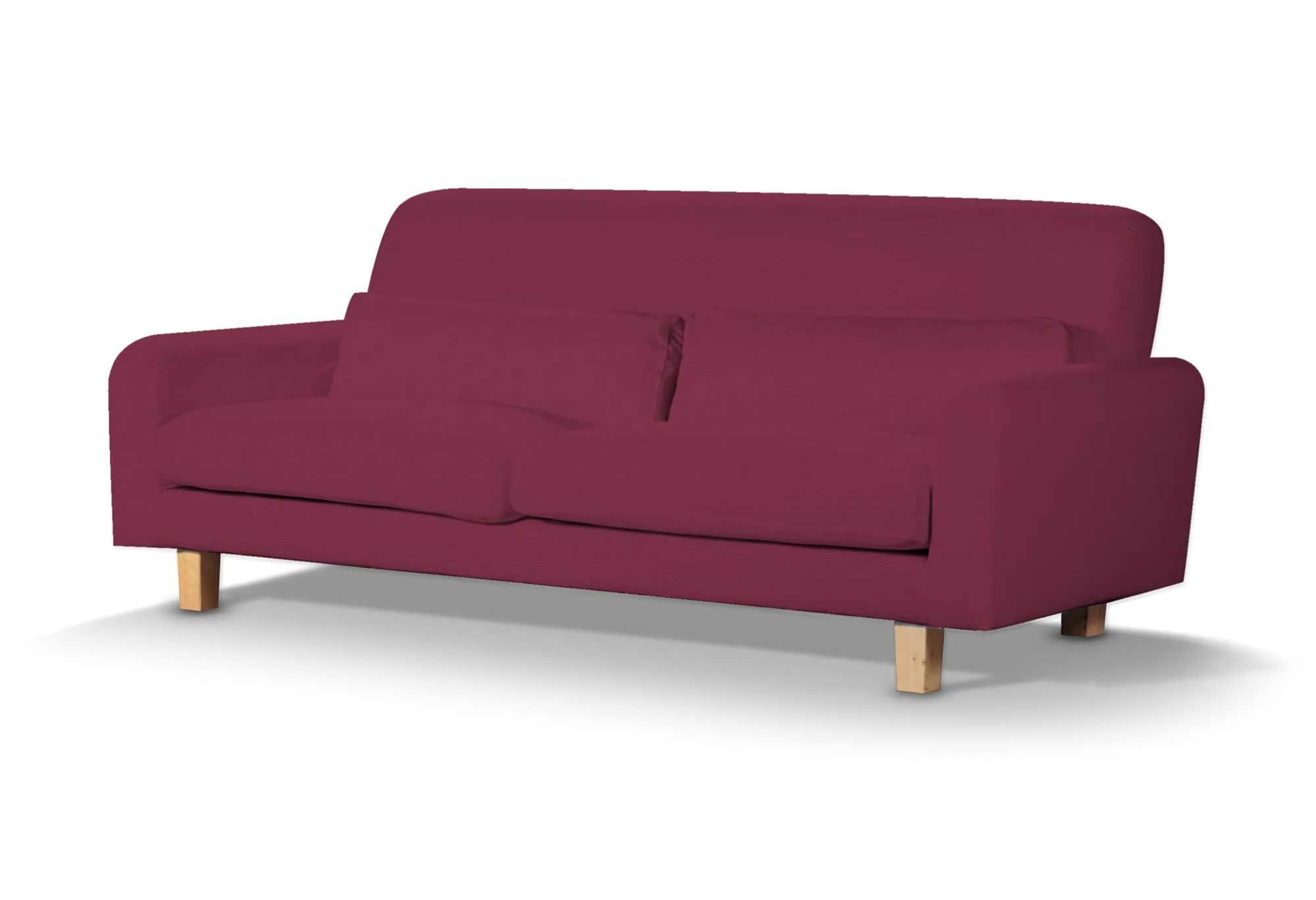 Nikkala sofa cover colour plum