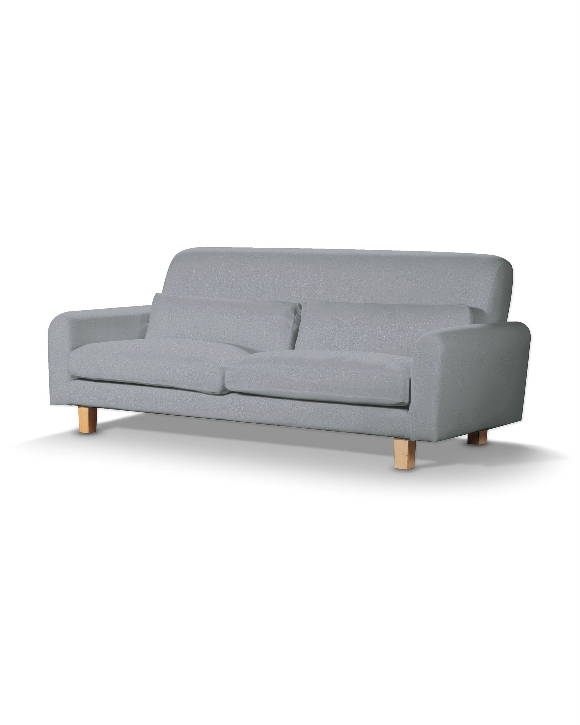 Nikkala sofa cover colour grey fabric structured