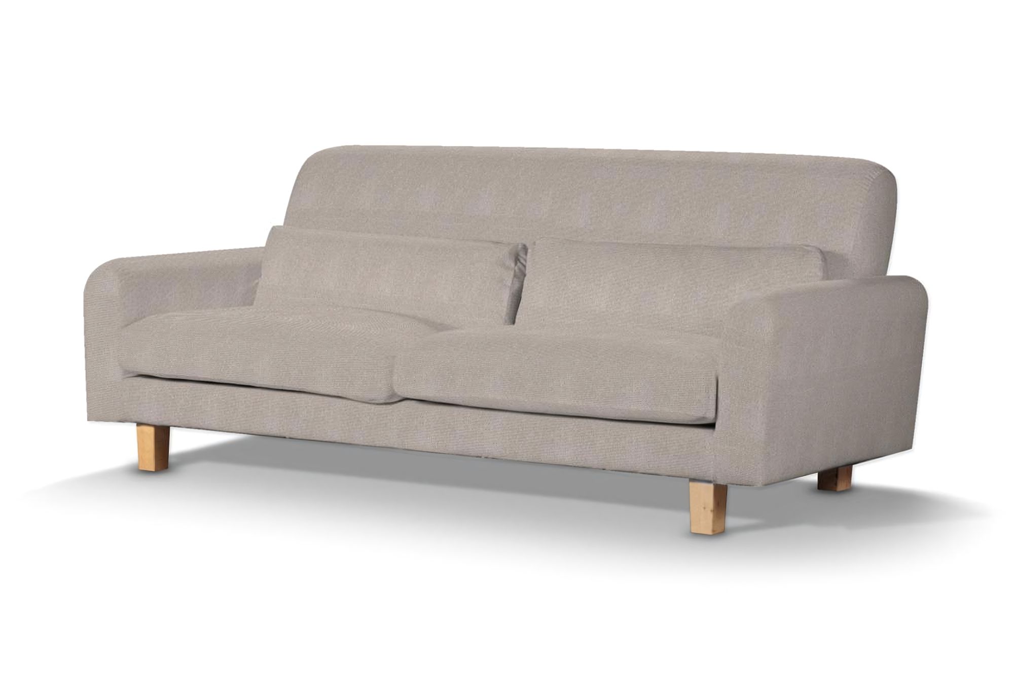 Nikkala sofa cover colour beige fabric structured