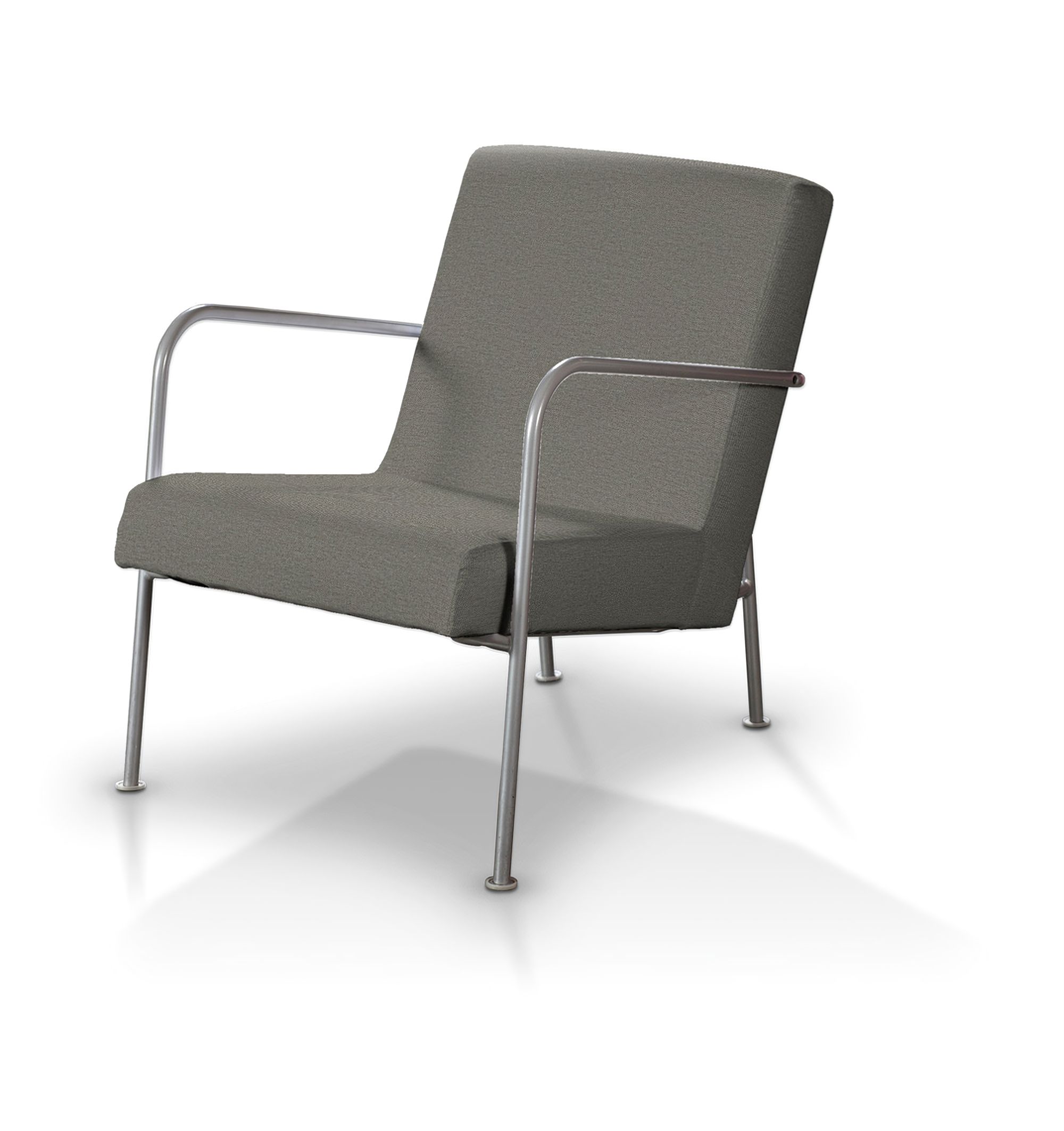 Ikea PS chair cover colour grey fabric structured