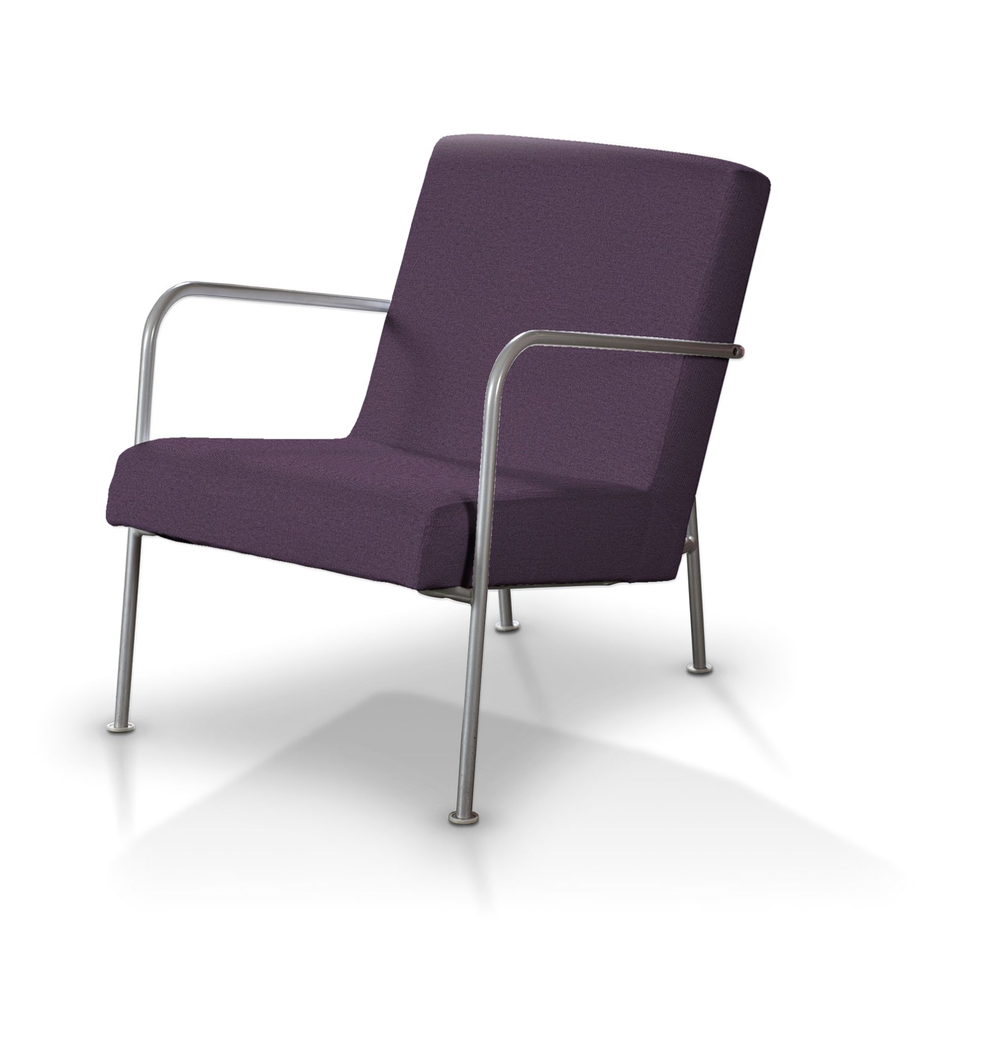 Ikea PS chair cover colour purple fabric structured