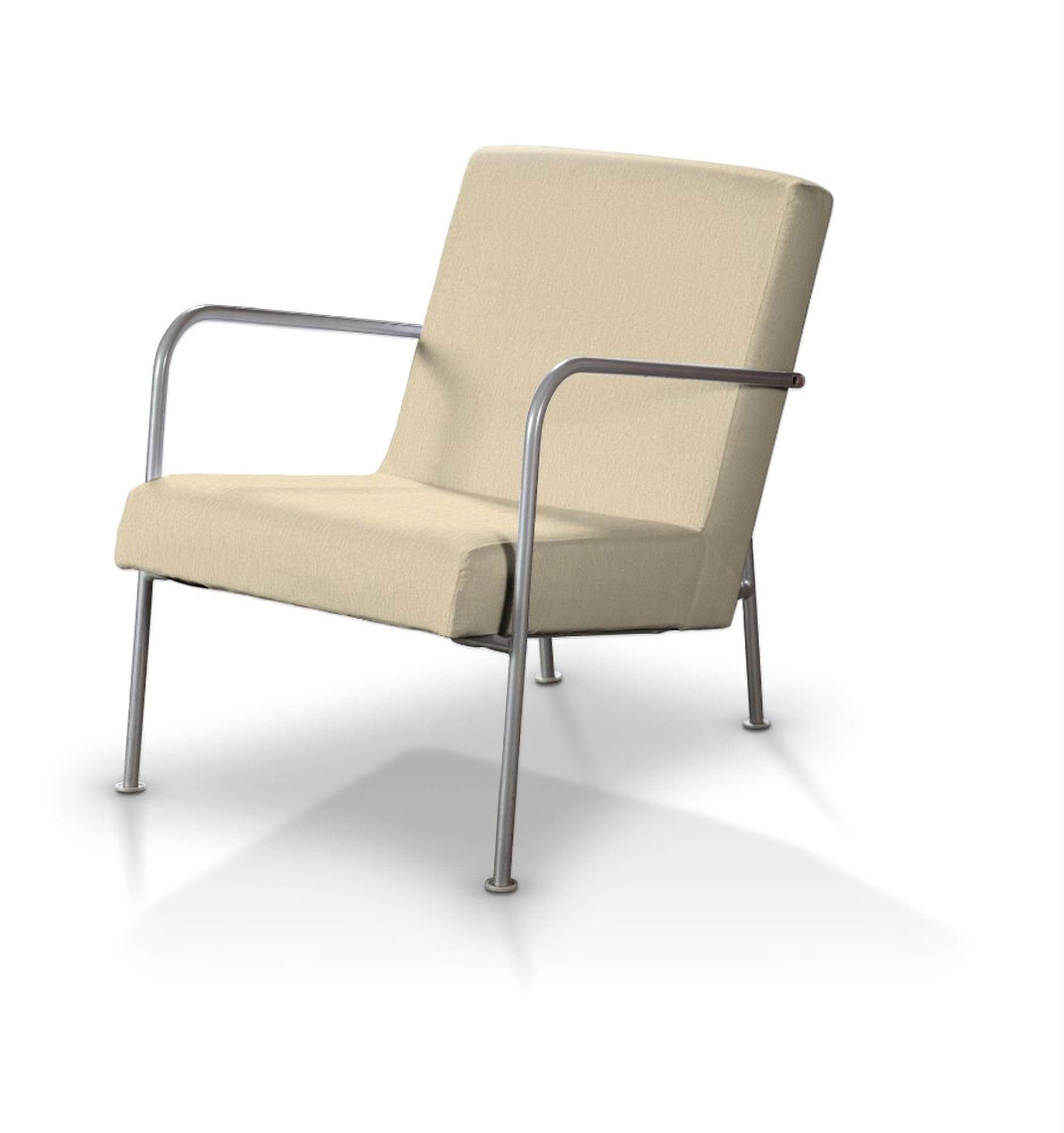 Ikea PS chair cover colour cream fabric gloss, structured