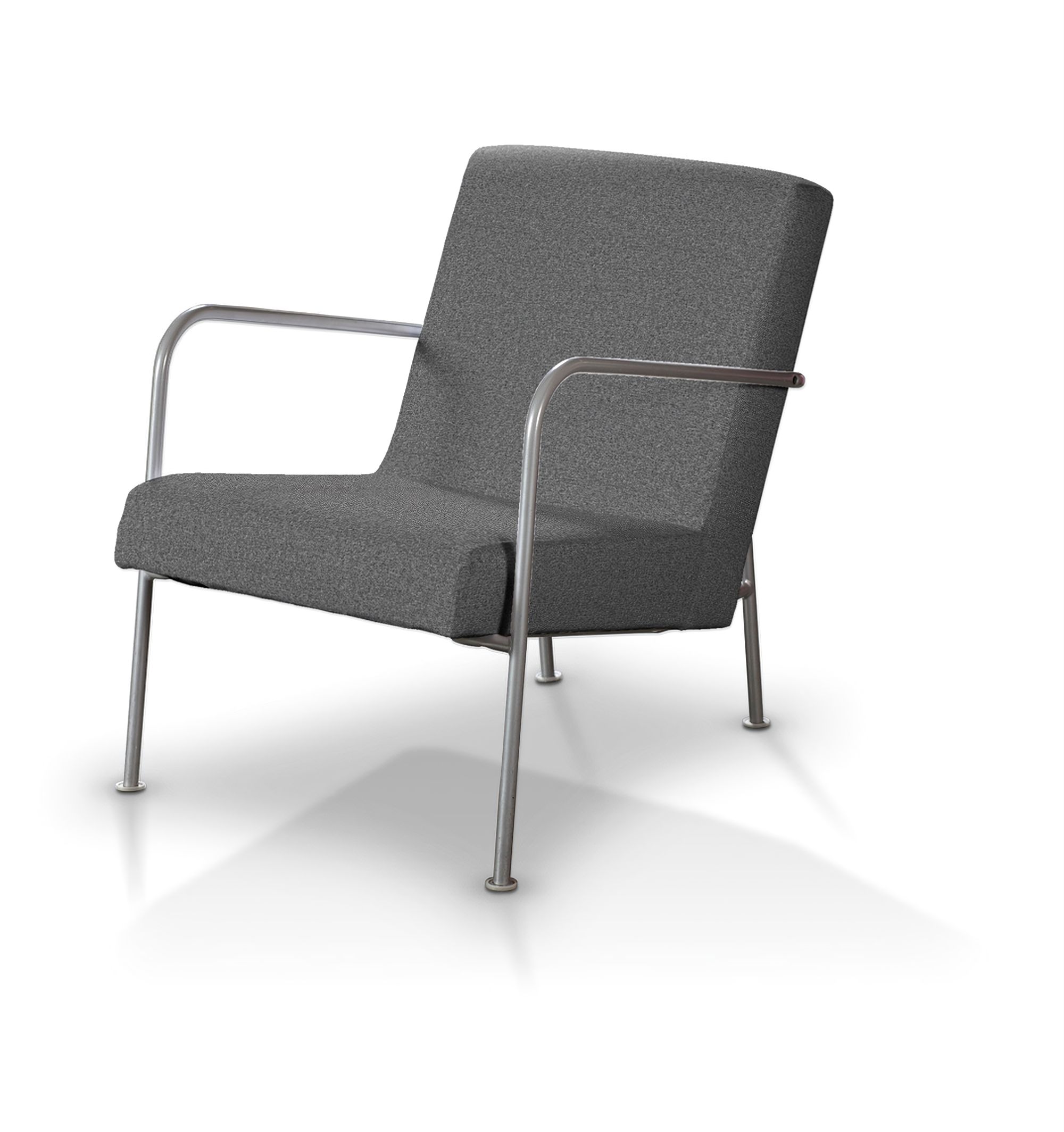 Ikea PS chair cover colour grey fabric structured