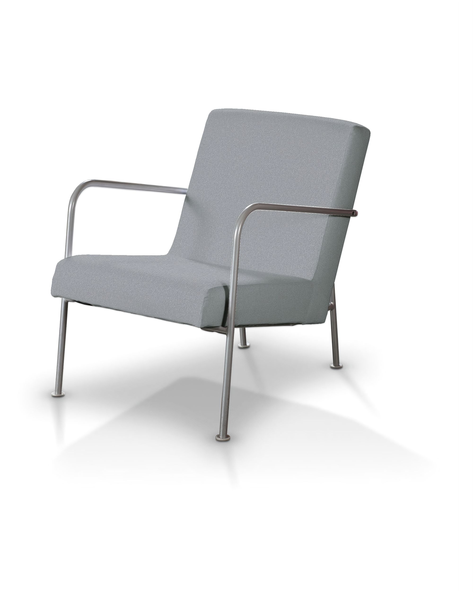 Ikea PS chair cover colour grey fabric structured