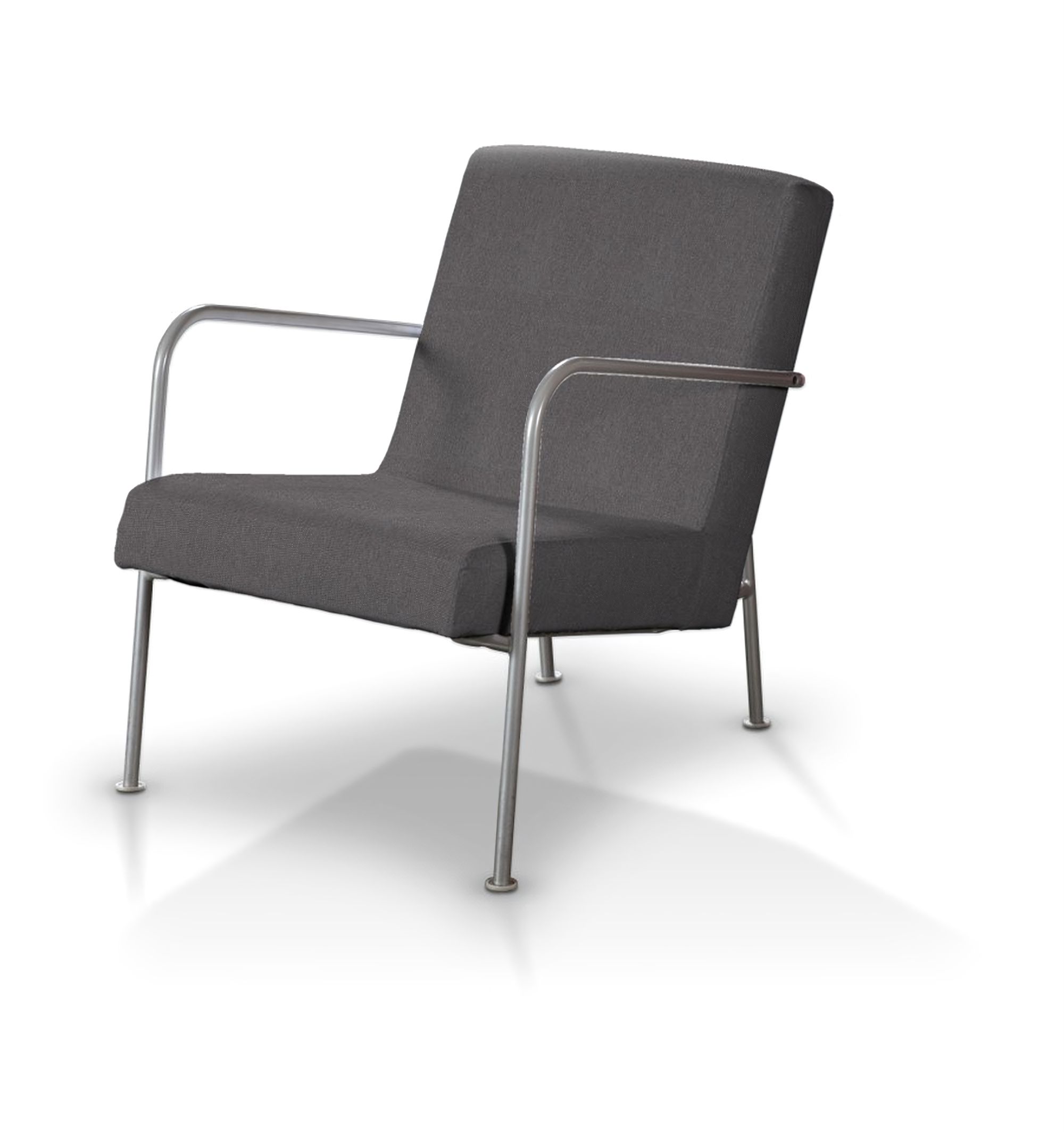Ikea PS chair cover colour grey fabric structured