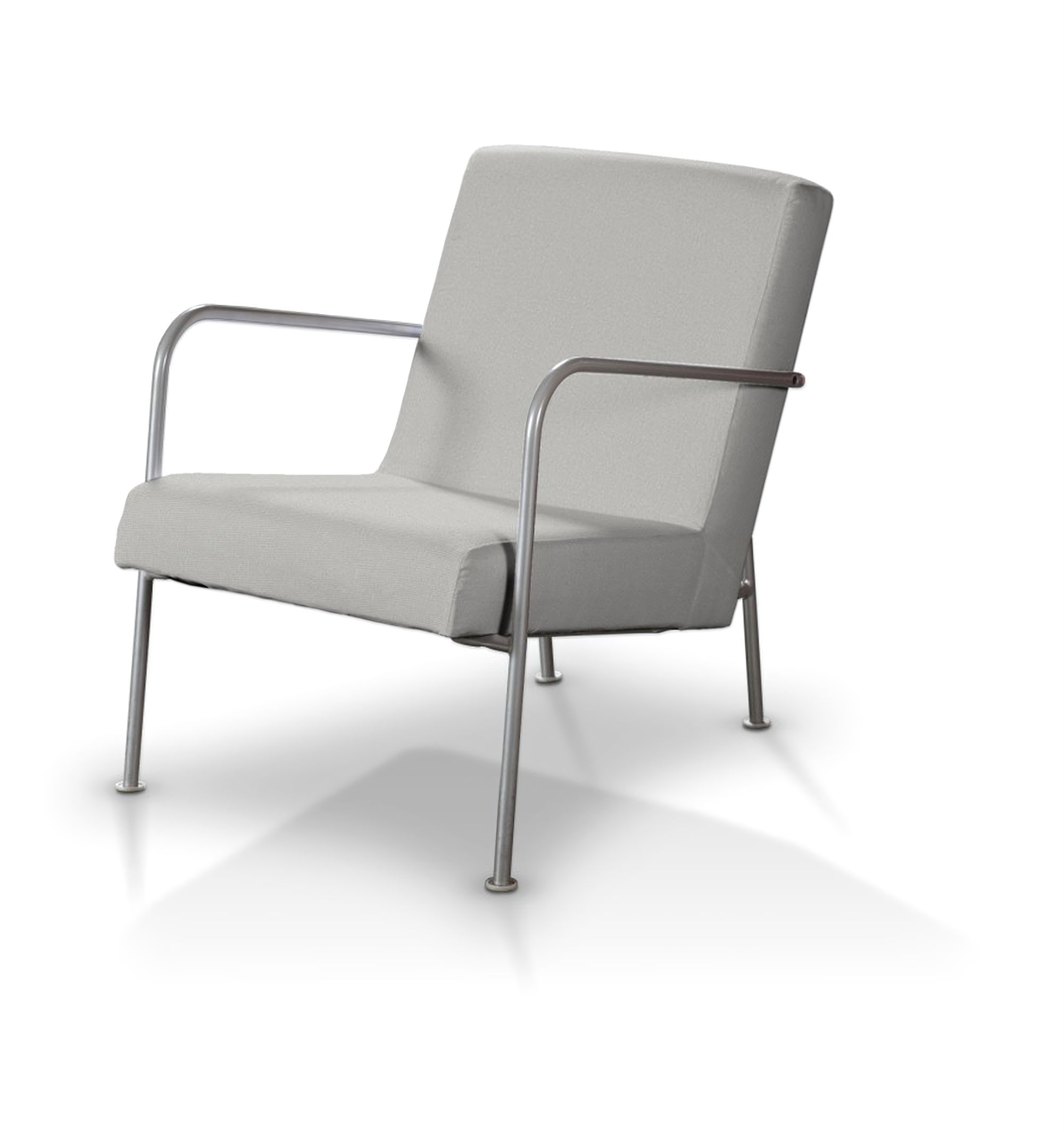 Ikea PS chair cover colour grey fabric structured