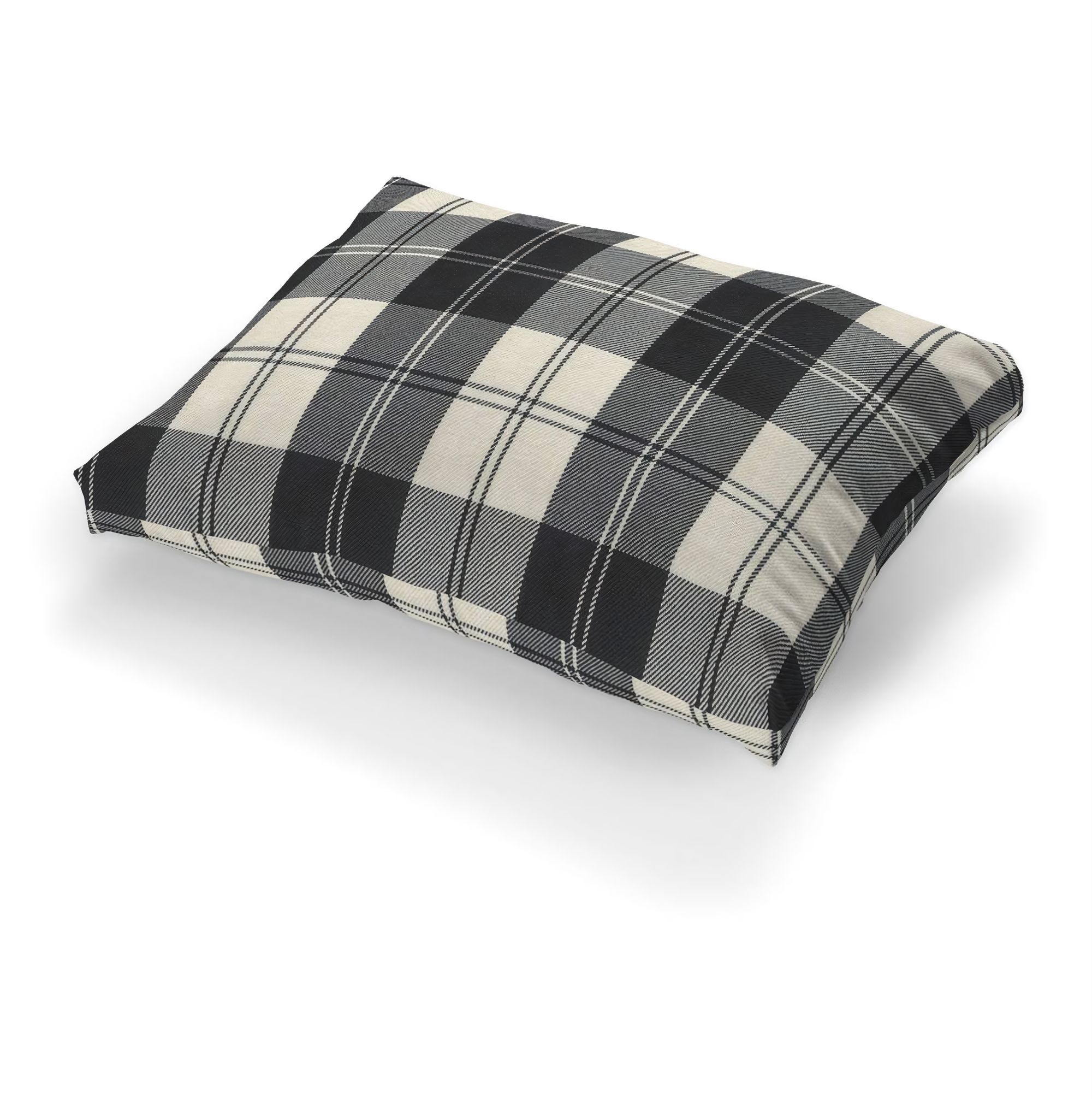 Tylösand cushion cover colour black fabric structured, patterned