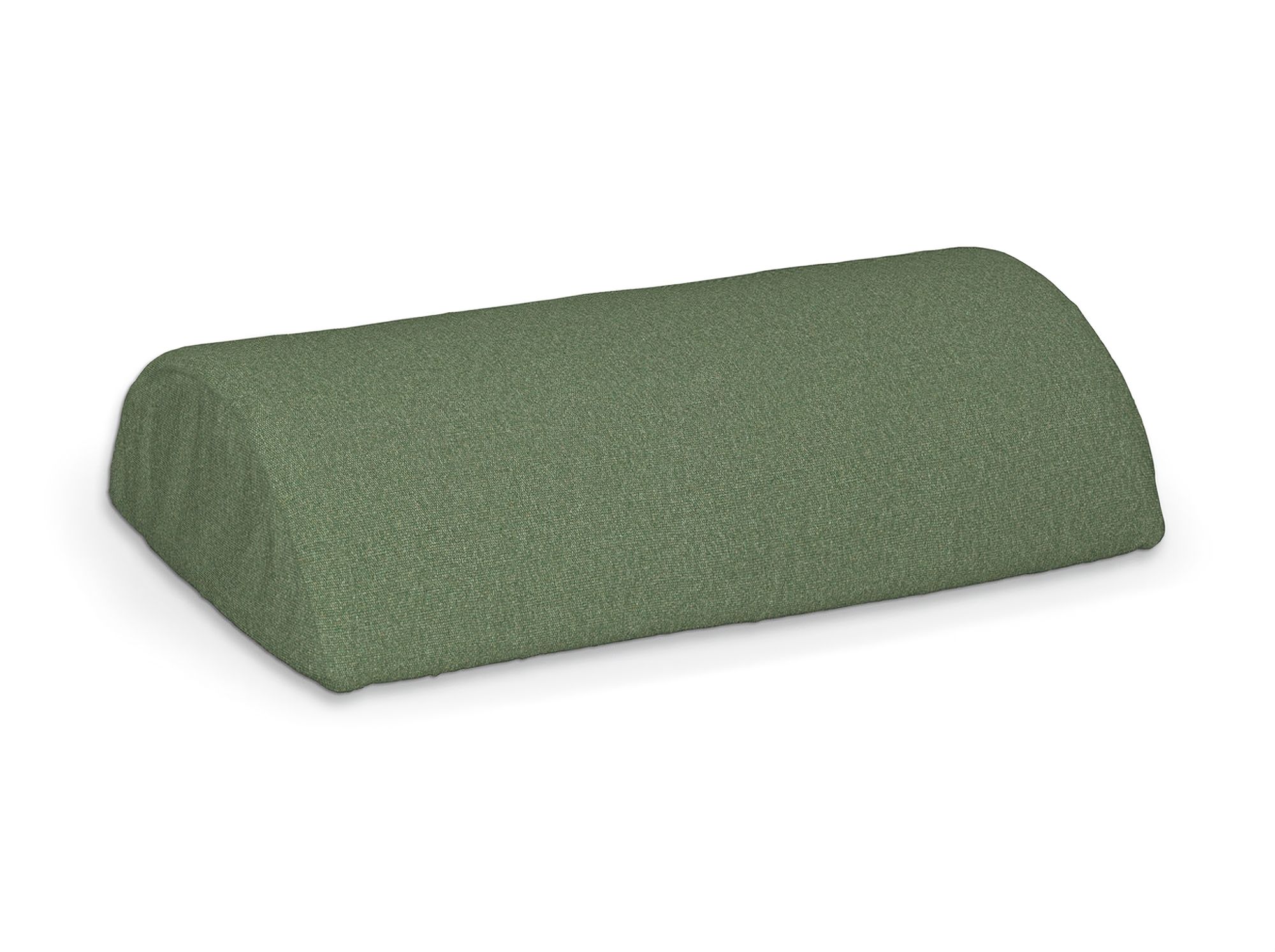 Beddinge half-roll bolster cushion cover colour green fabric structured