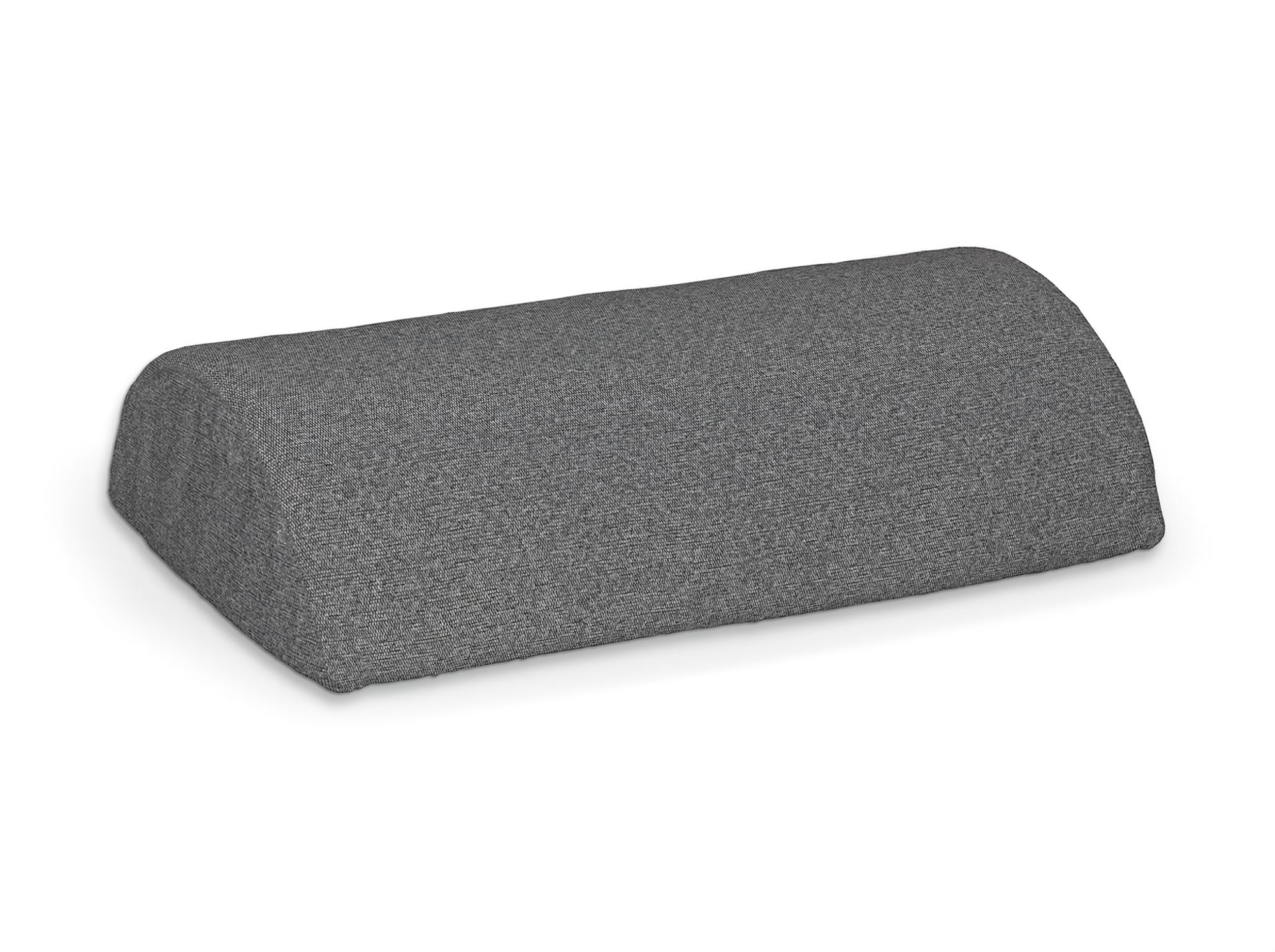 Beddinge half-roll bolster cushion cover colour grey fabric structured