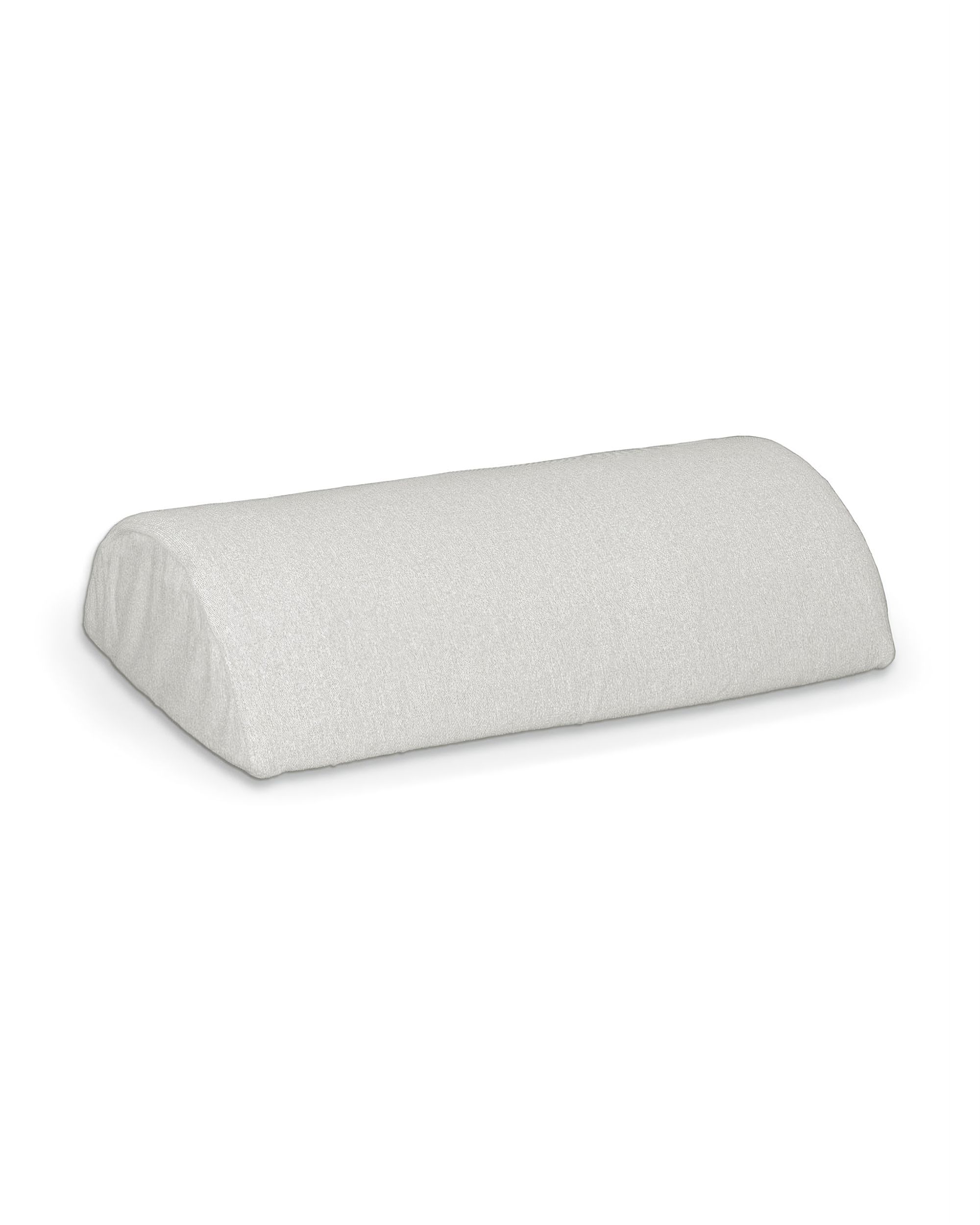 Beddinge half-roll bolster cushion cover colour cream fabric structured