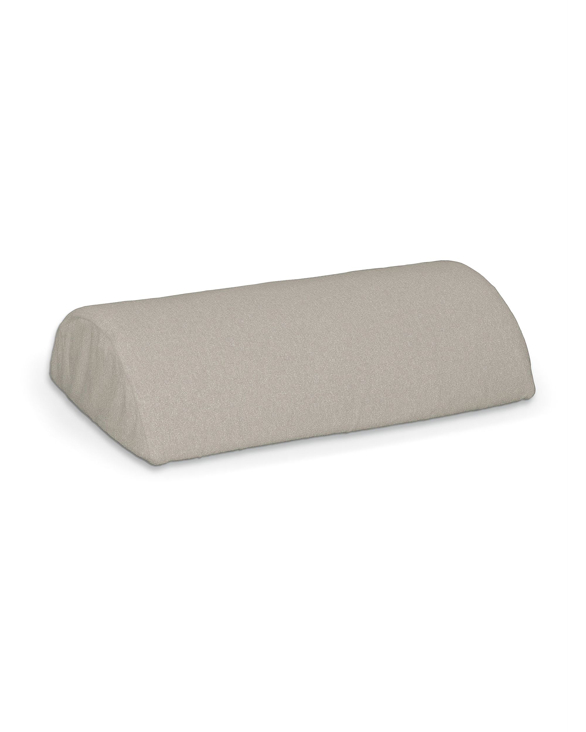 Beddinge half-roll bolster cushion cover colour beige fabric structured