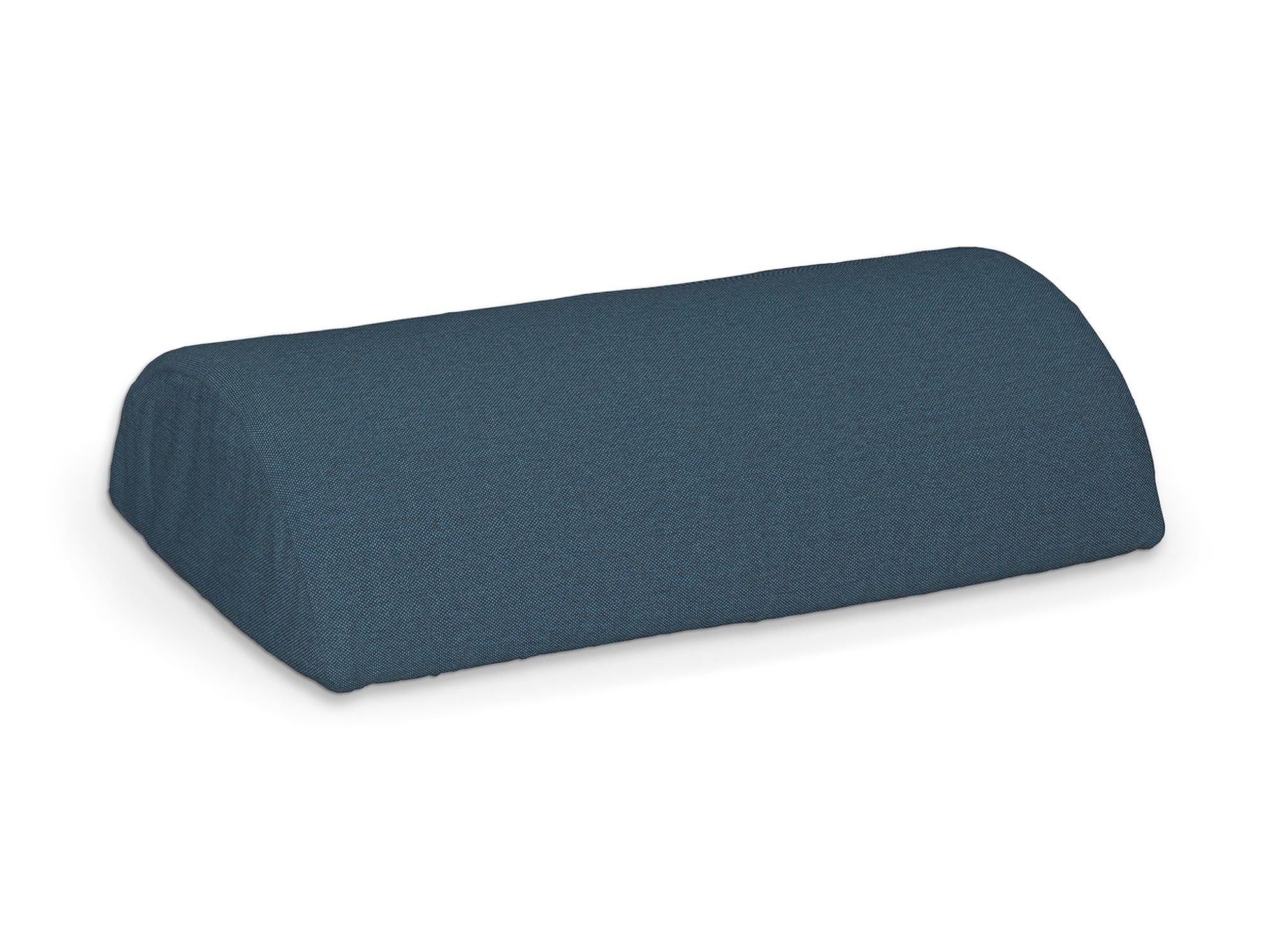 Beddinge half-roll bolster cushion cover colour blue fabric structured
