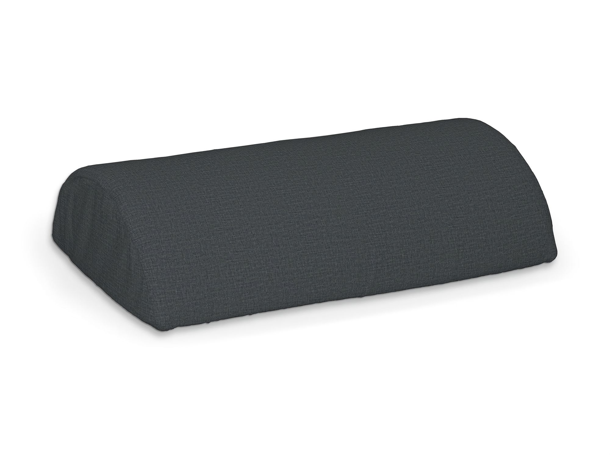 Beddinge half-roll bolster cushion cover colour grey fabric velvet