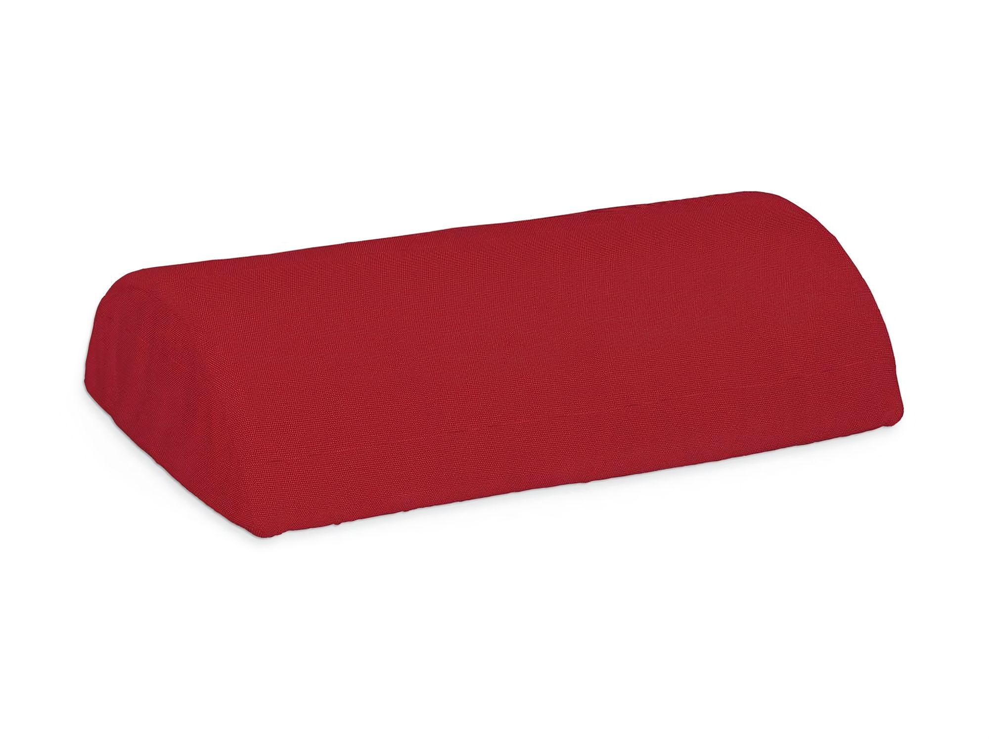 Beddinge half-roll bolster cushion cover colour red fabric structured