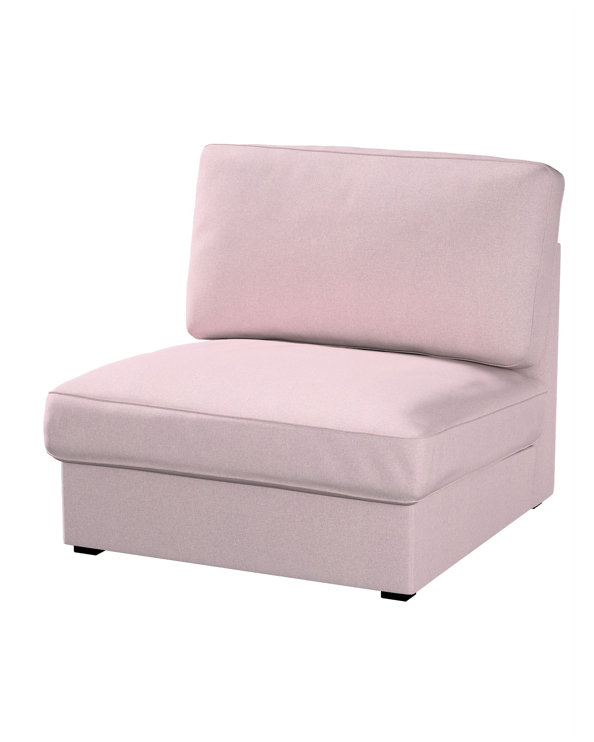 Kivik armchair cover non-folding colour pink fabric structured