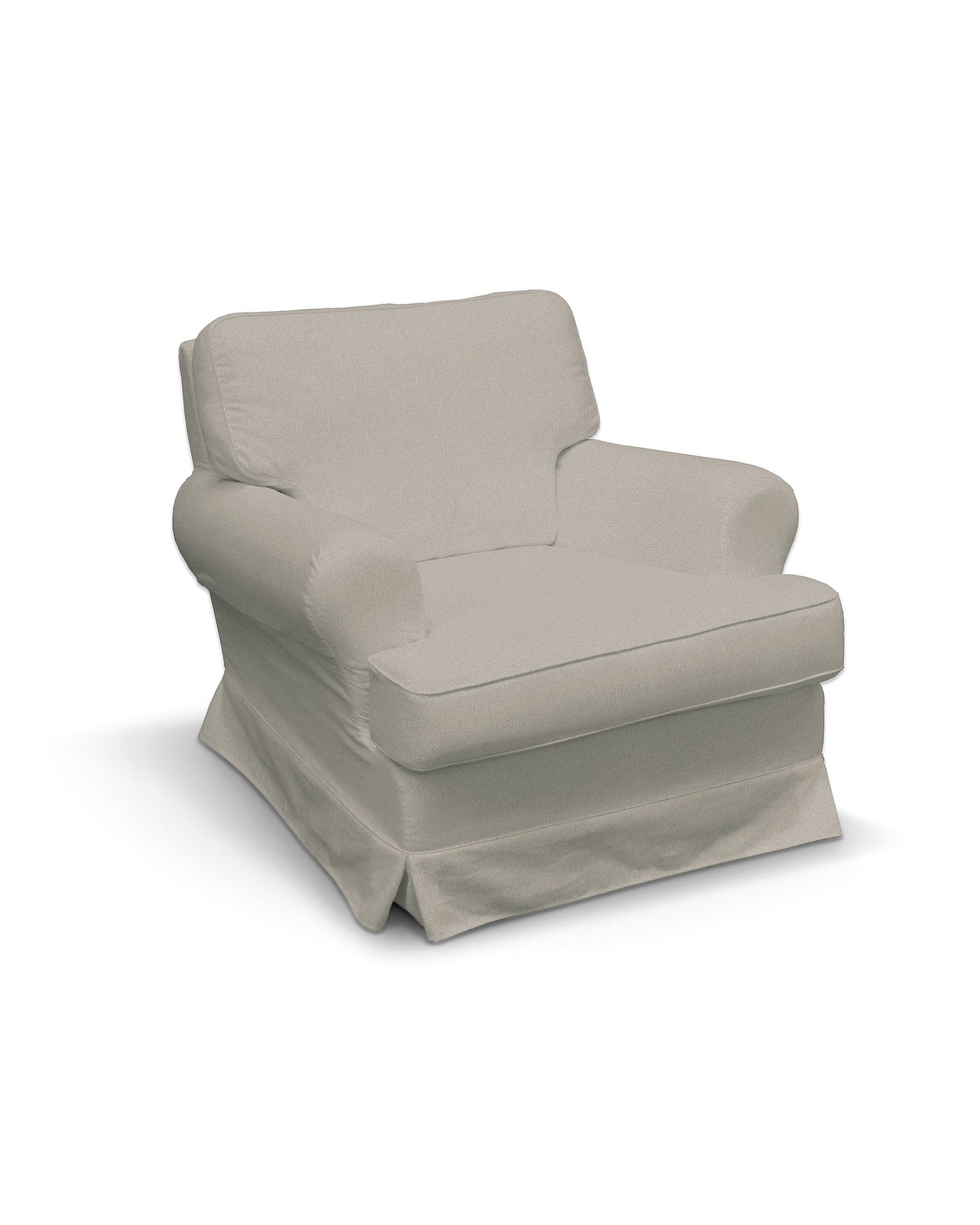 Barkaby armchair cover colour beige fabric structured