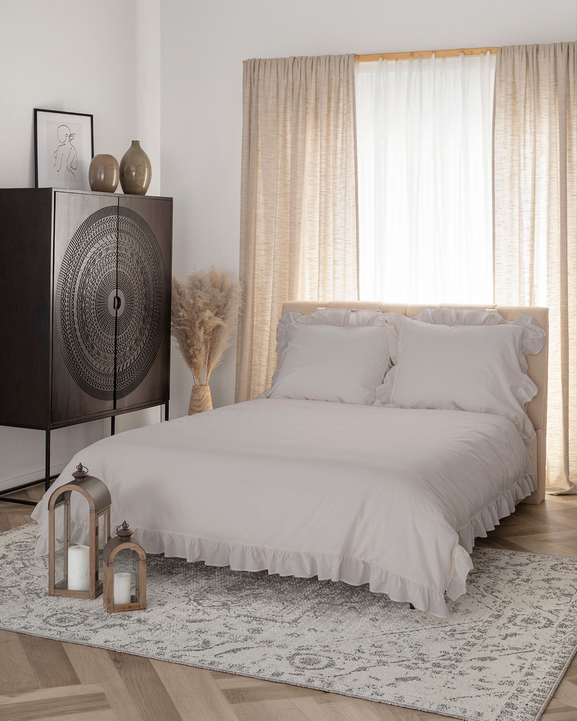 Bedding Cotton 200x220cm opal grey