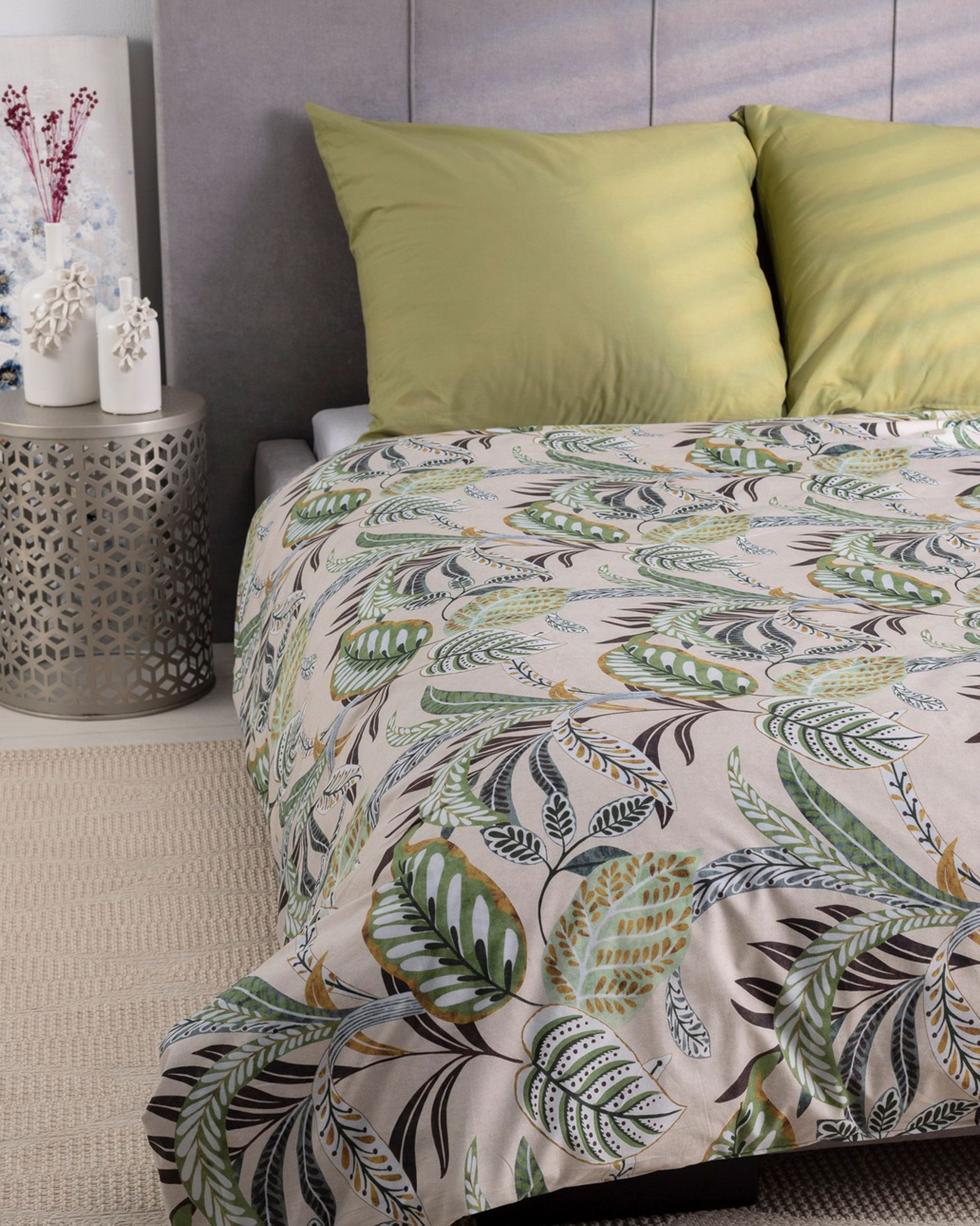 Bedding set Creamy Jungle 160x200cm