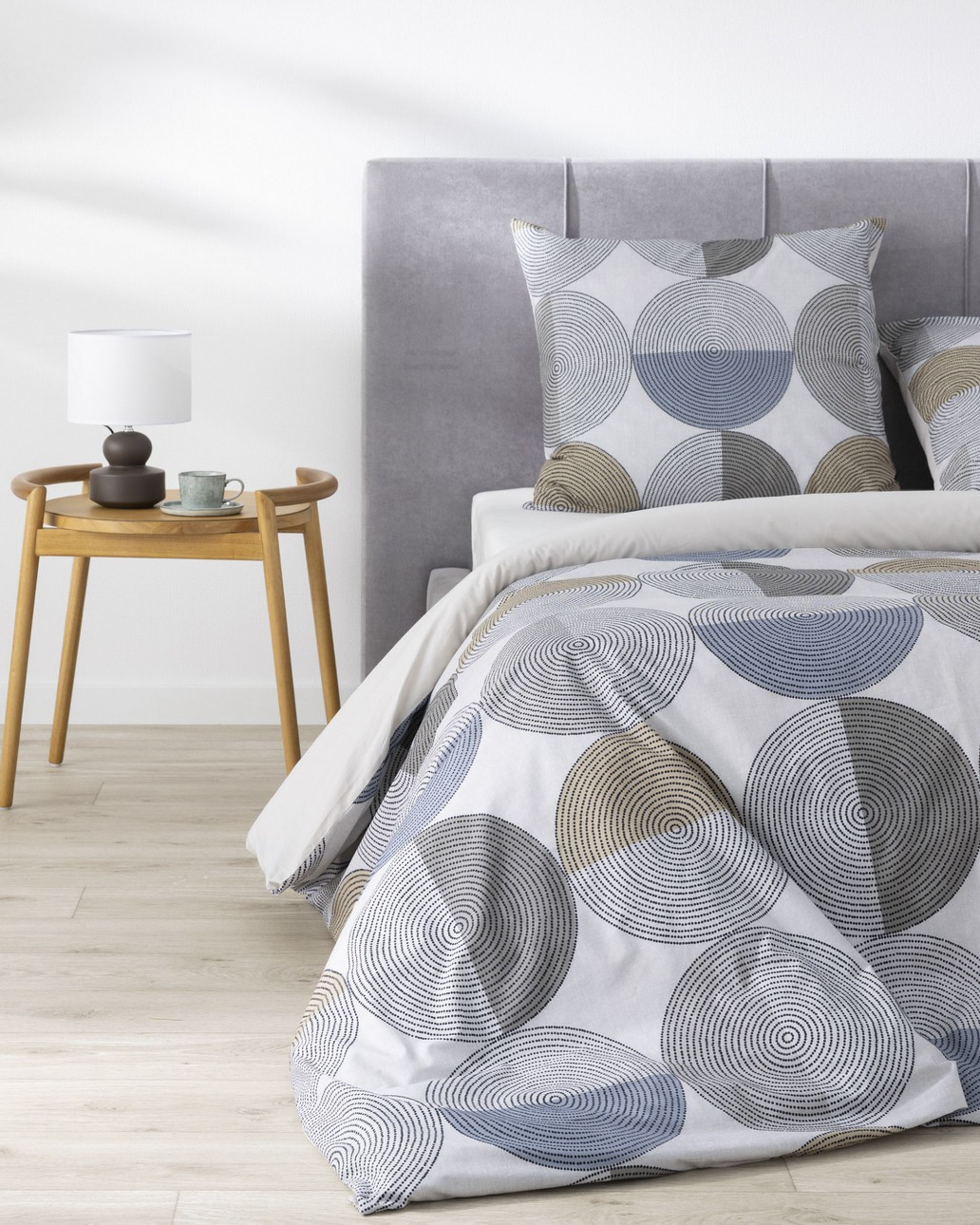 Cotton bed linen Simple Geometry 220x200cm