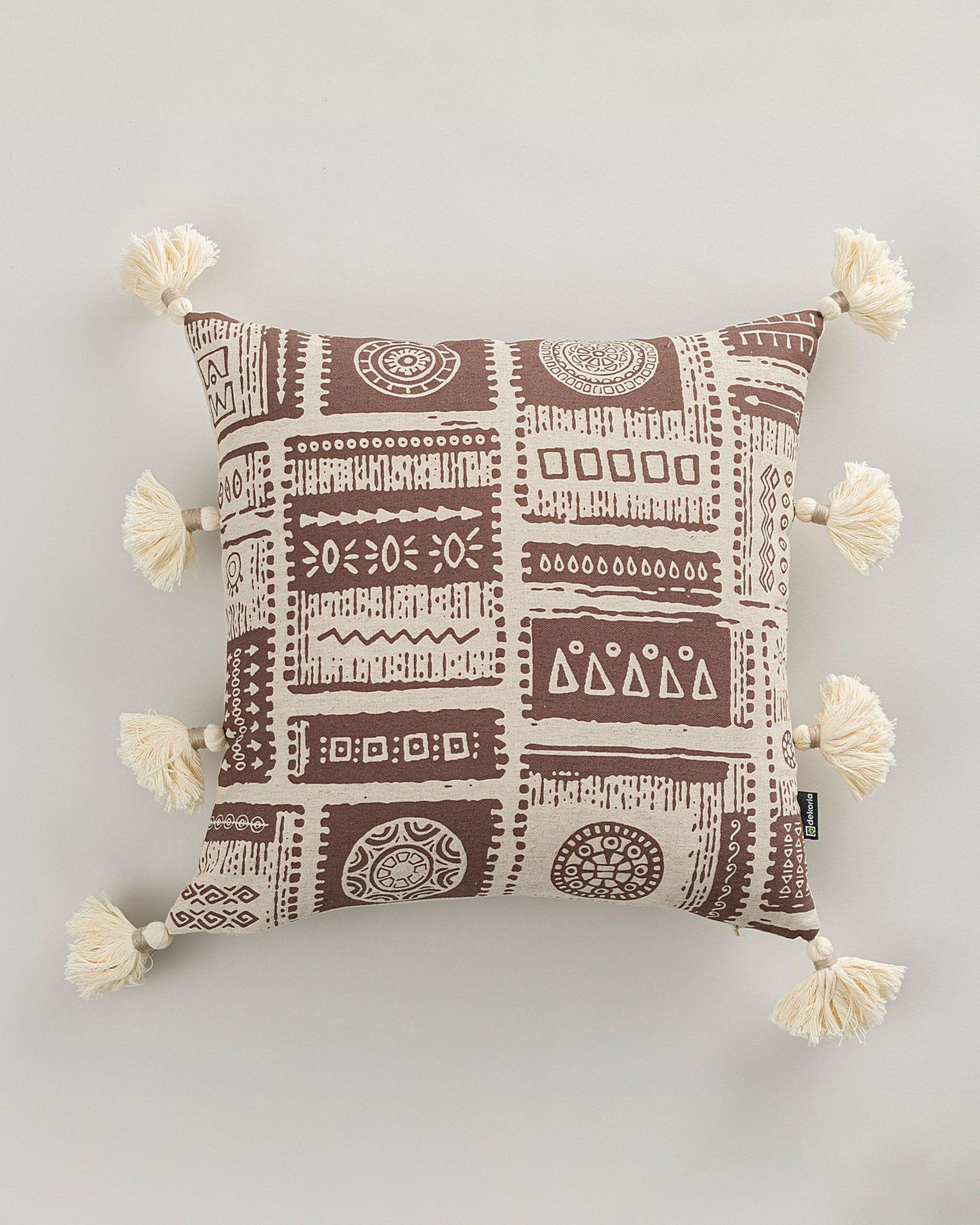 Tassel Nomad Tribal cushion cover 45x45 cm