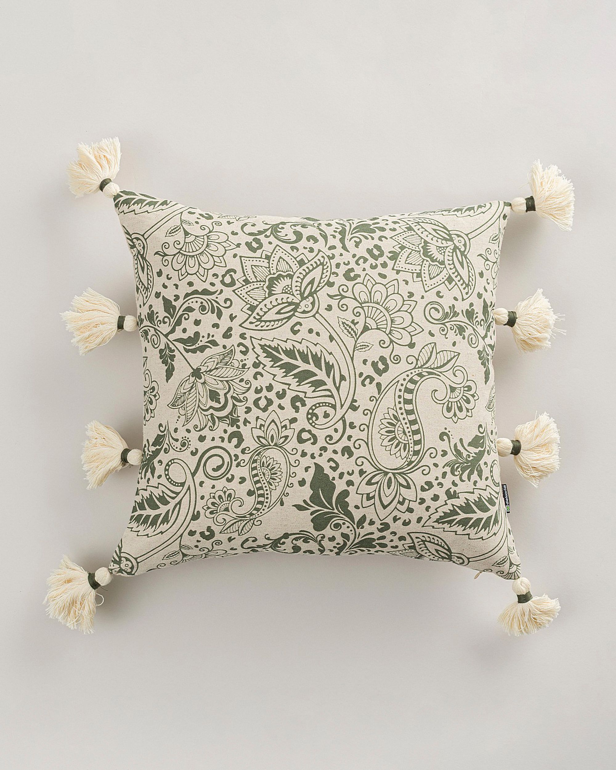 Tassel Nomad Floral cushion cover 45x45 cm