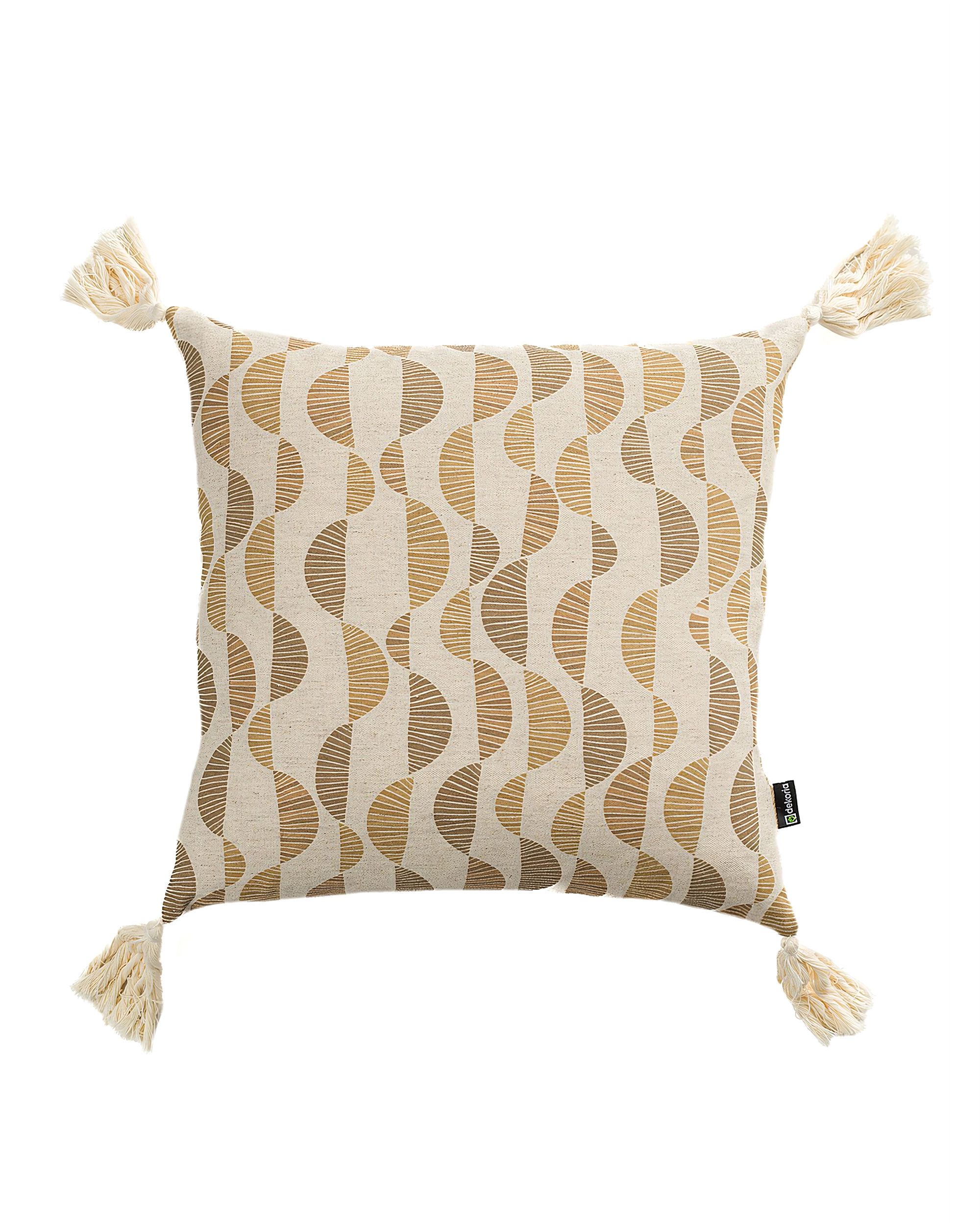 Retro Flow Tassel cushion cover 45x45 cm