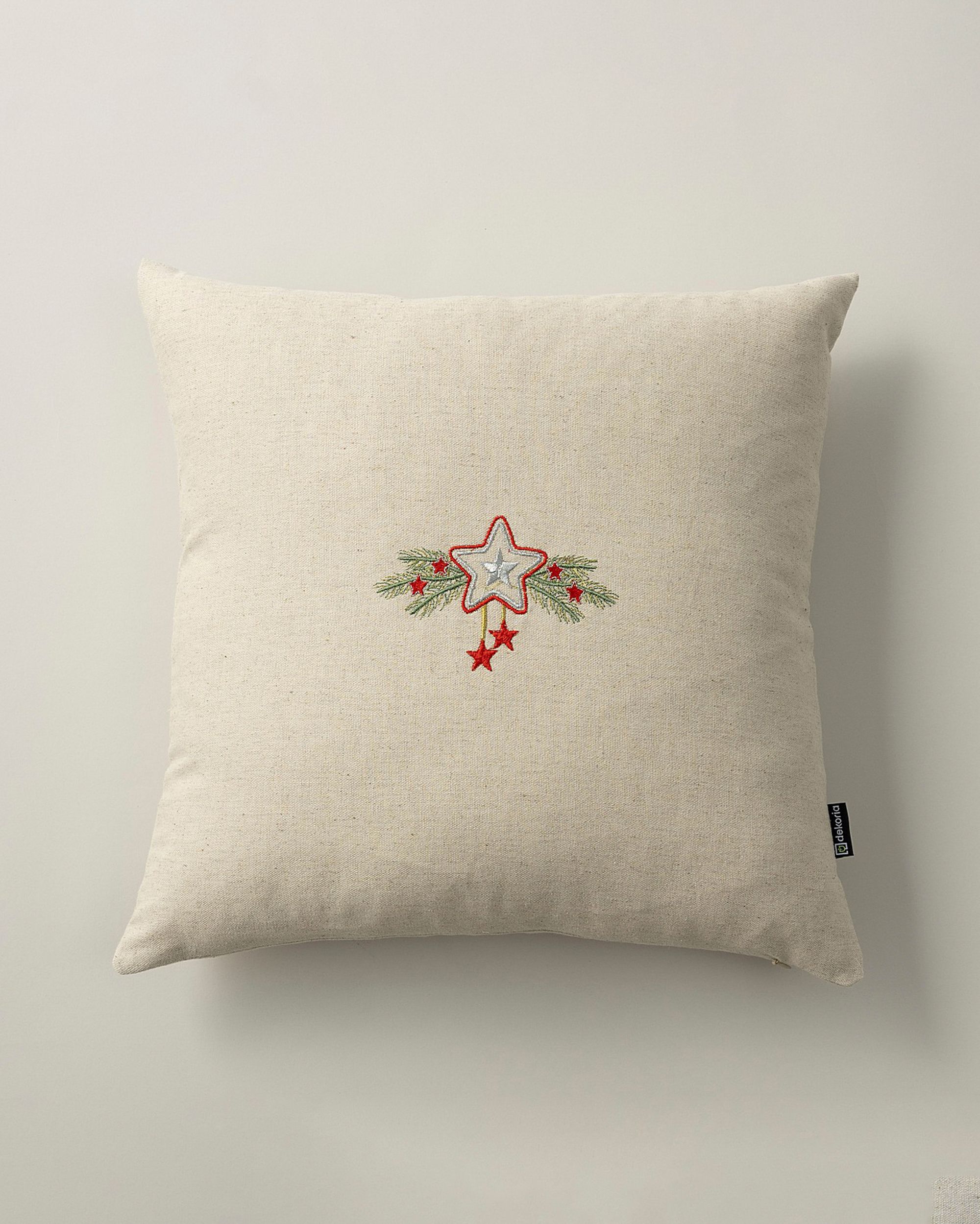Cushion cover Star & Holly 43x43 cm