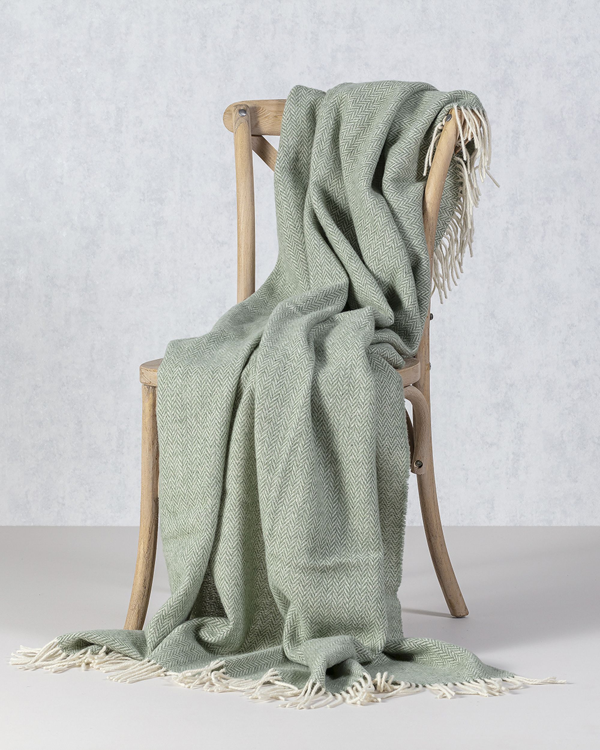 Plaid Zelandia 140x200 cm smoke green