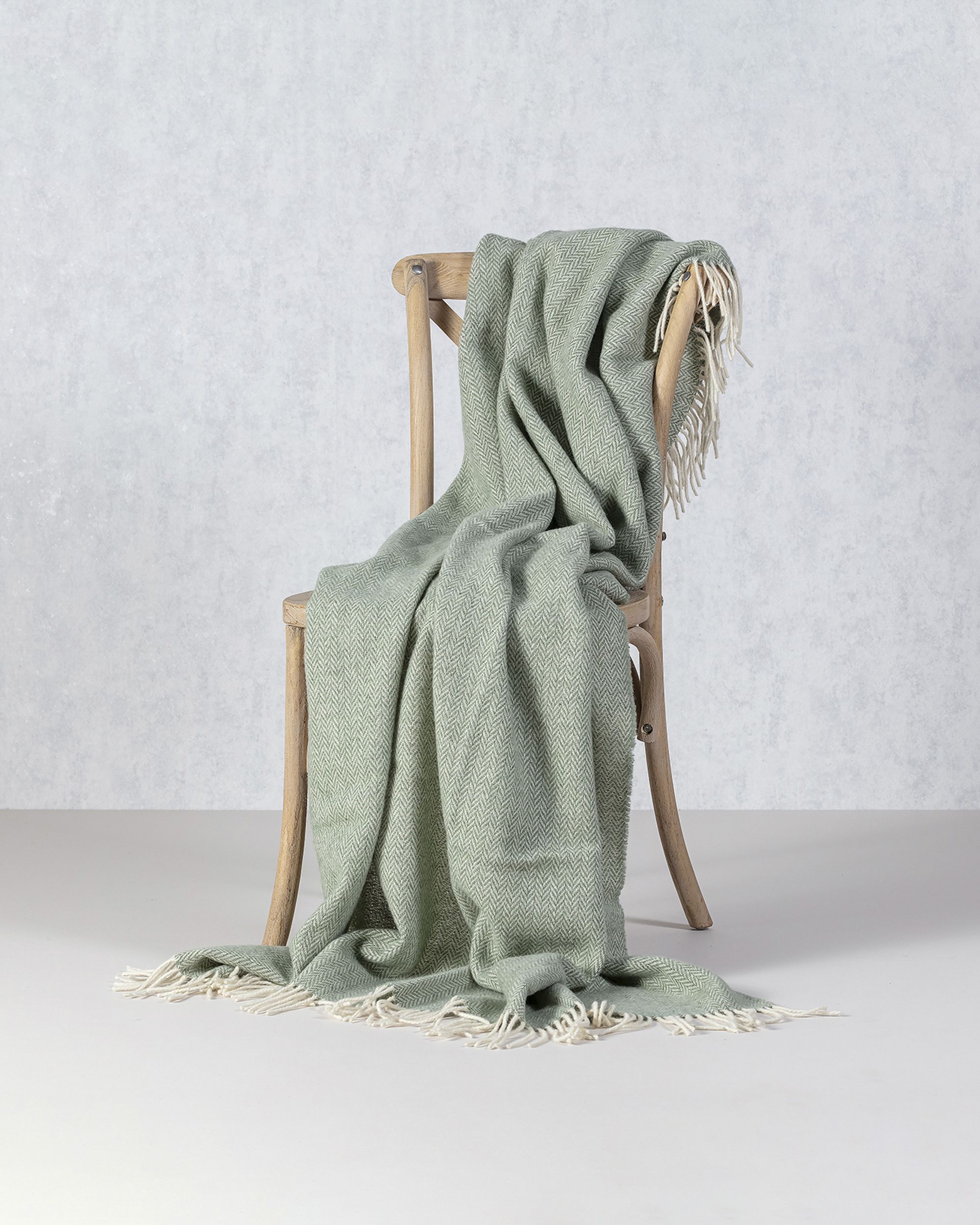 Plaid Zelandia 140x200 cm smoke green